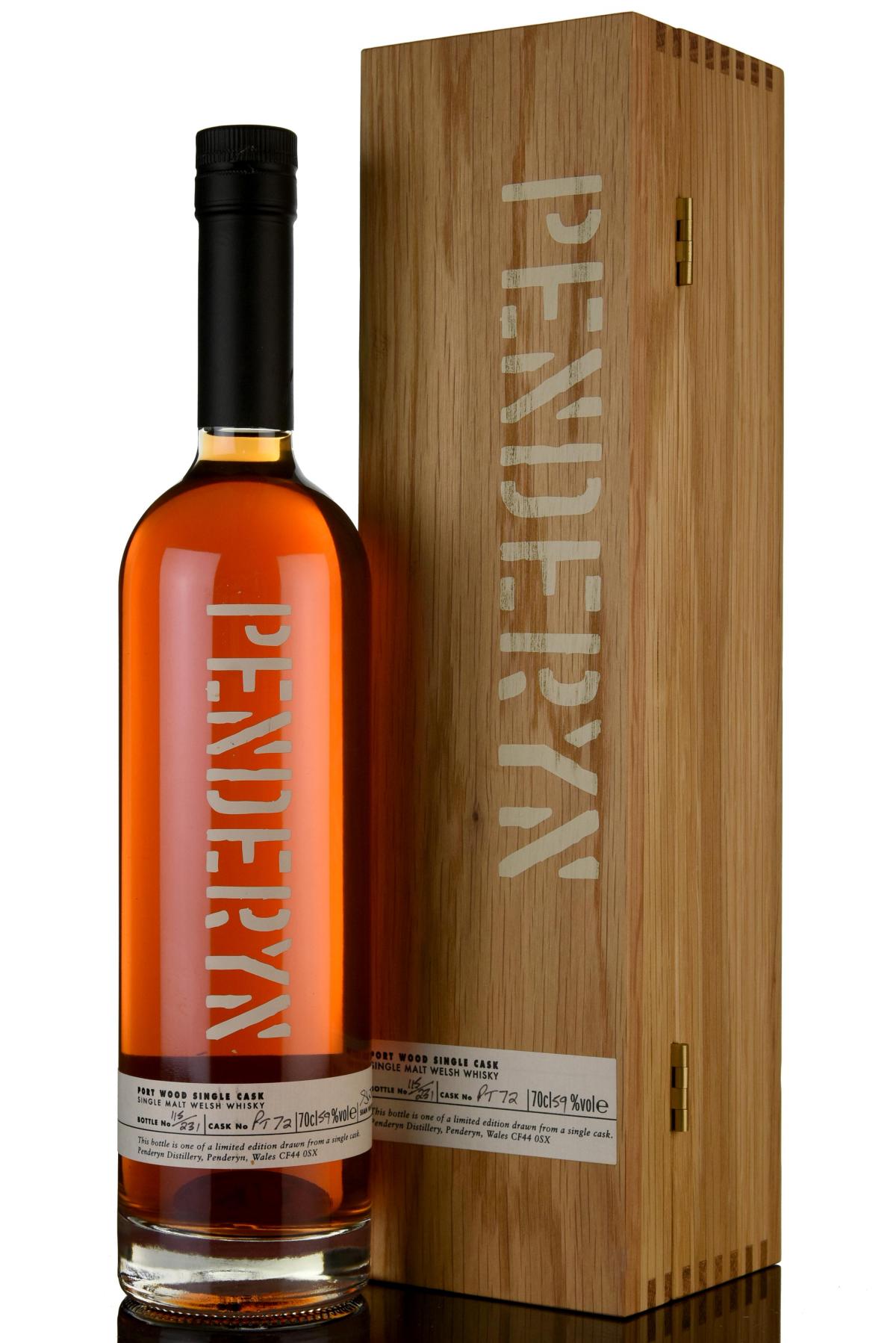 Penderyn Port Wood - Single Cask PT72