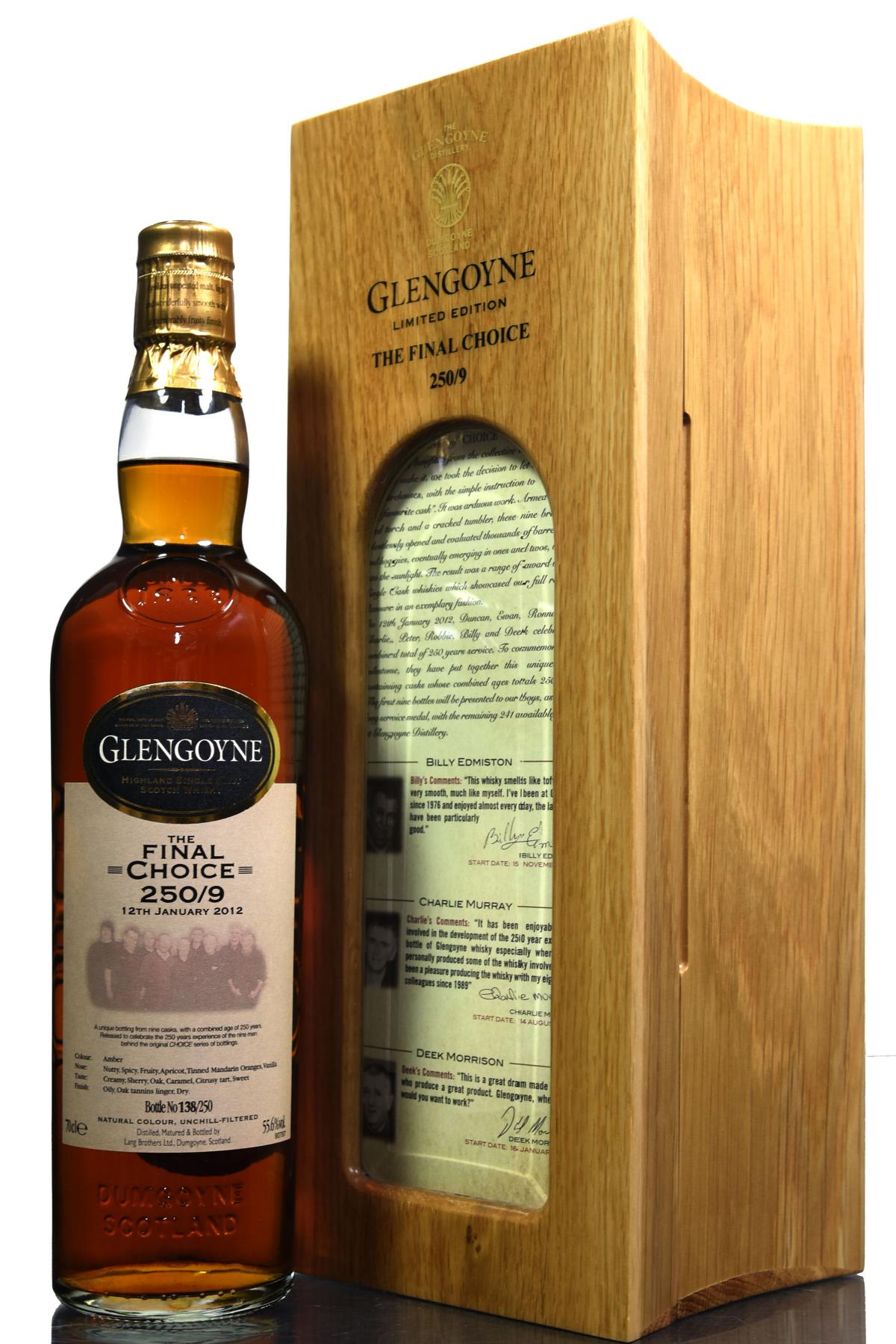 Glengoyne The Final Choice