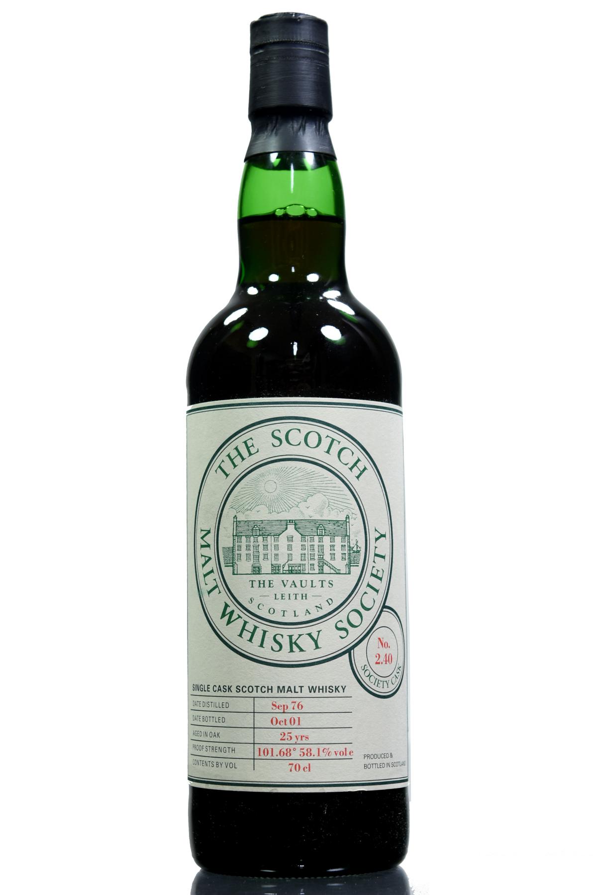 Glenlivet 1976-2001 - 25 Year Old - SMWS 2.40