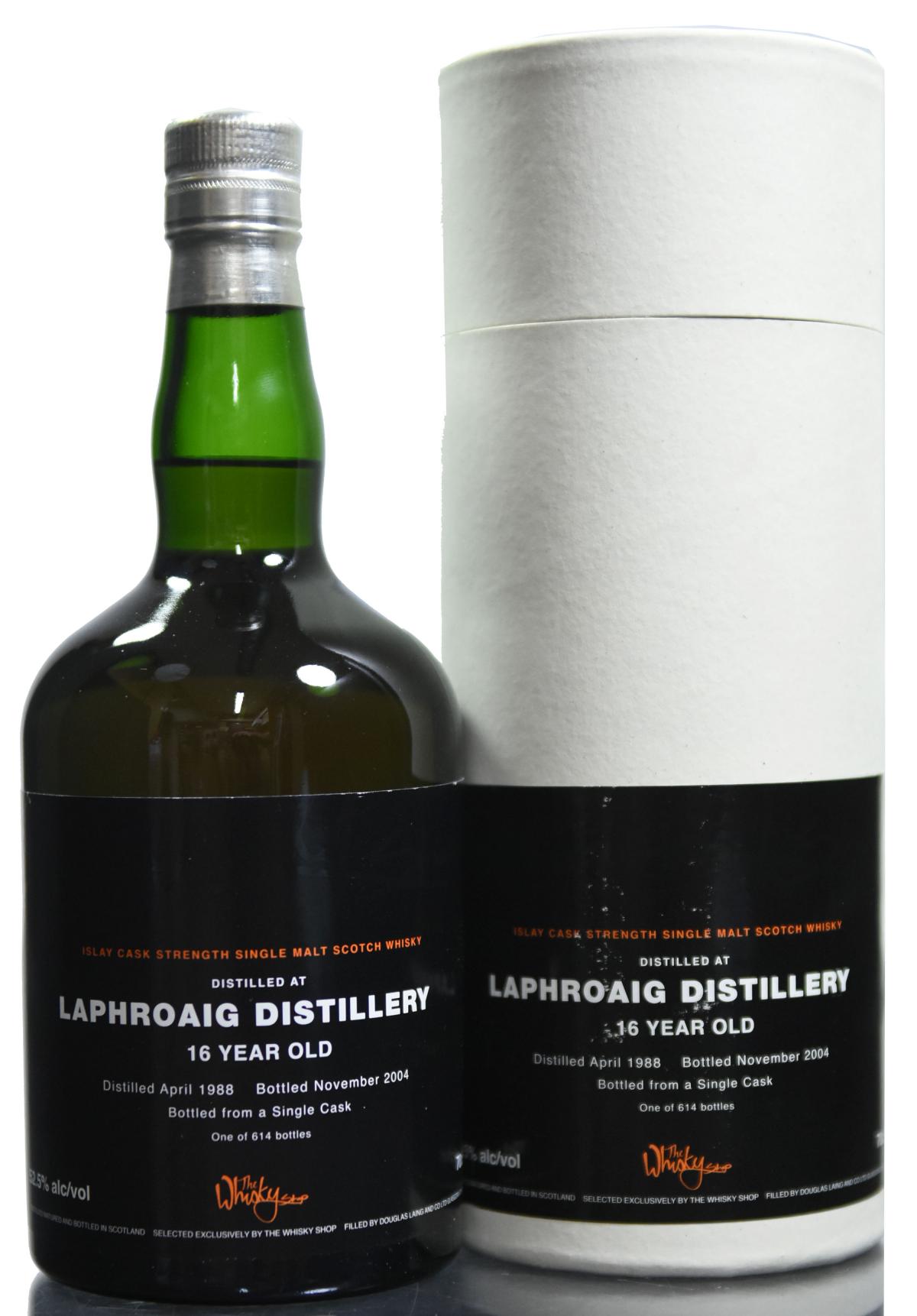 Laphroaig 1988 - 16 Year Old - The Whisky Shop