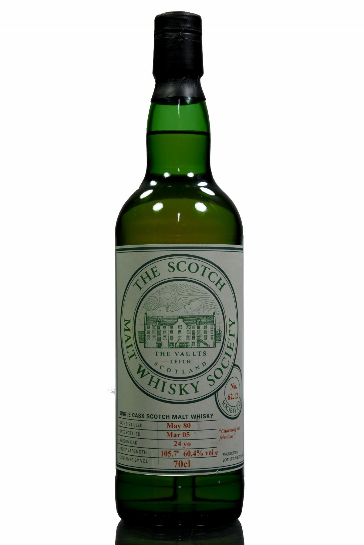 Glenlochy 1980-2005 - 24 Year Old - SMWS 62.12