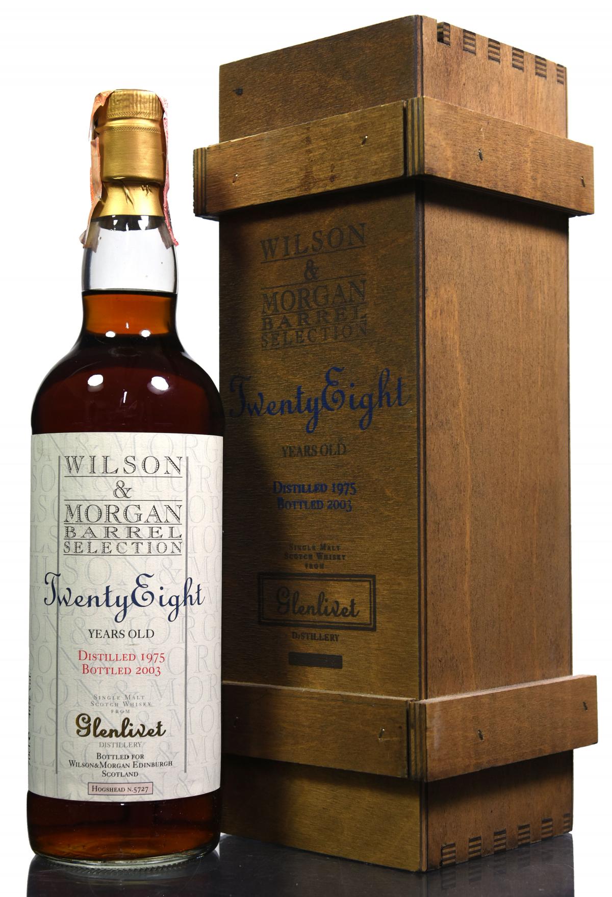 Glenlivet 1975-2003 - 28 Year Old - Wilson & Morgan