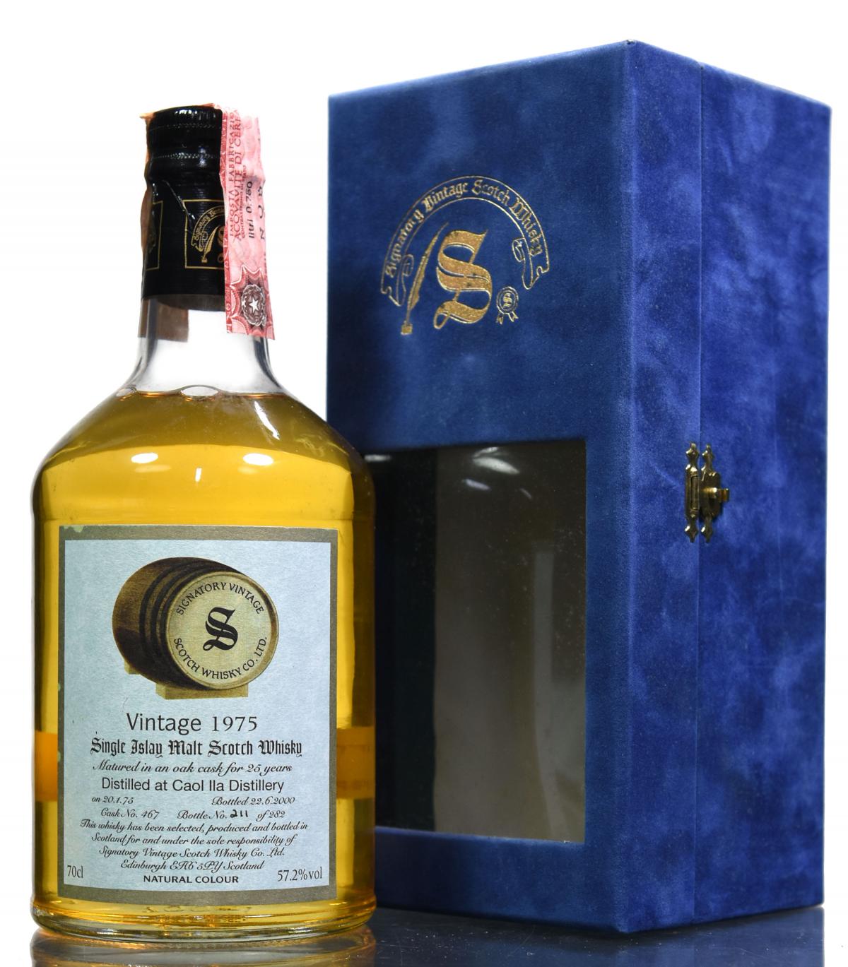 Caol Ila 1975-2000 - 25 Year Old - Signatory Vintage