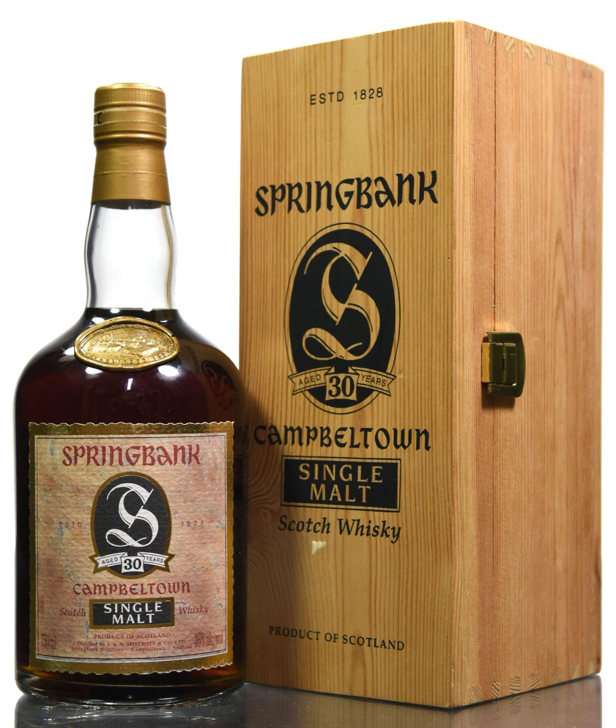 Springbank 30 Year Old - 1990s