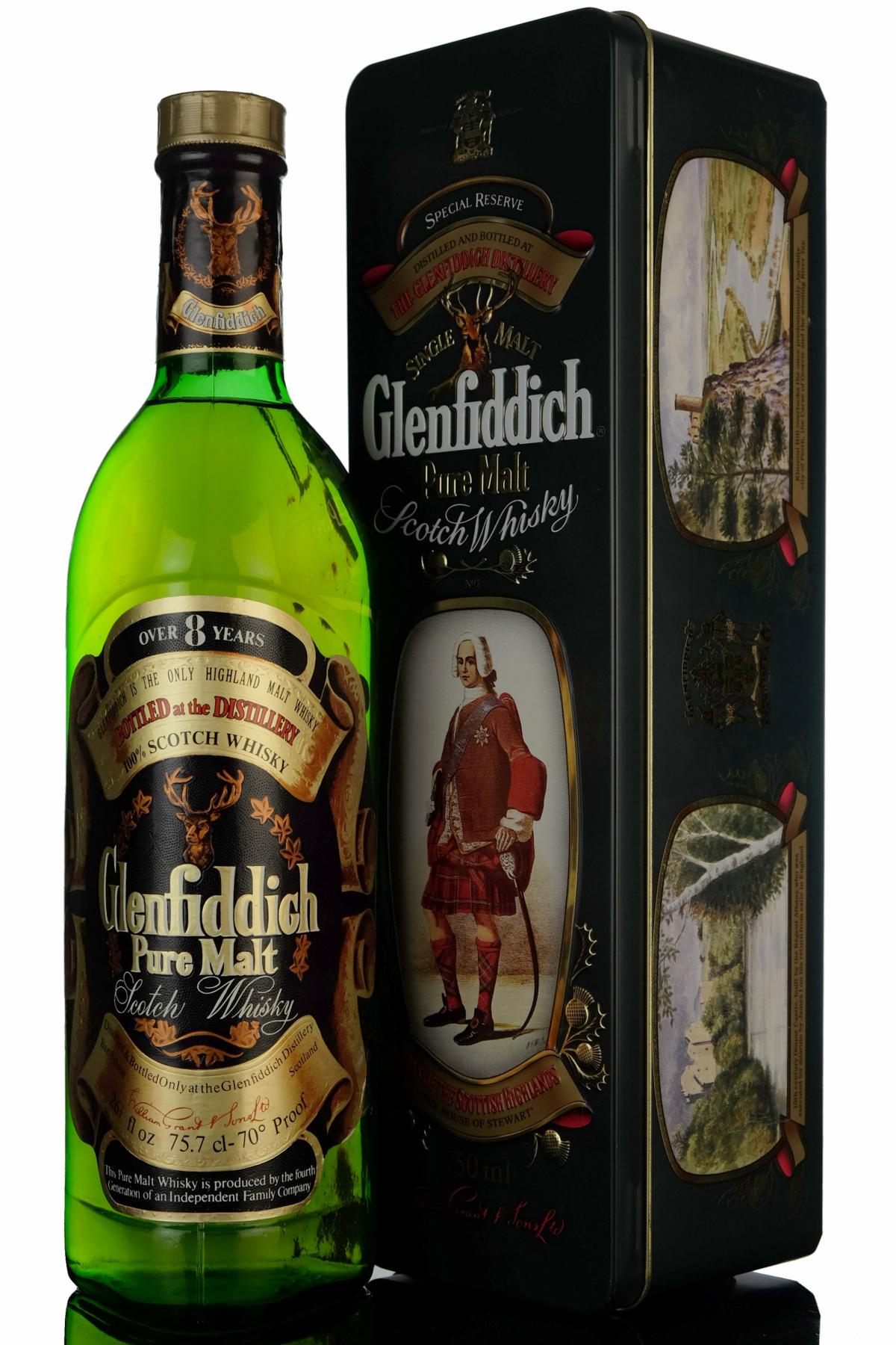 Glenfiddich 8 Year Old - Late 1970s