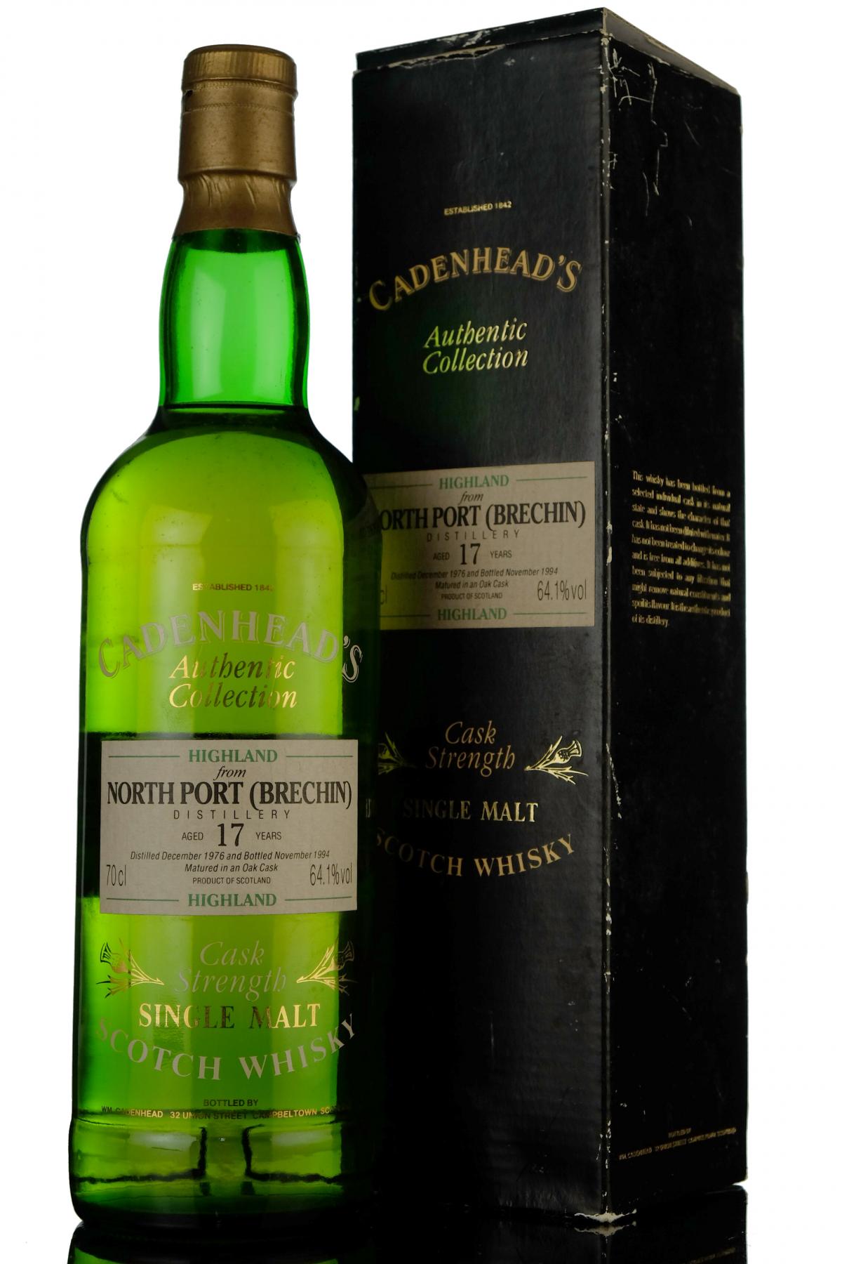 North Port 1976-1994 - 17 Year Old - Cadenhead Authentic Collection