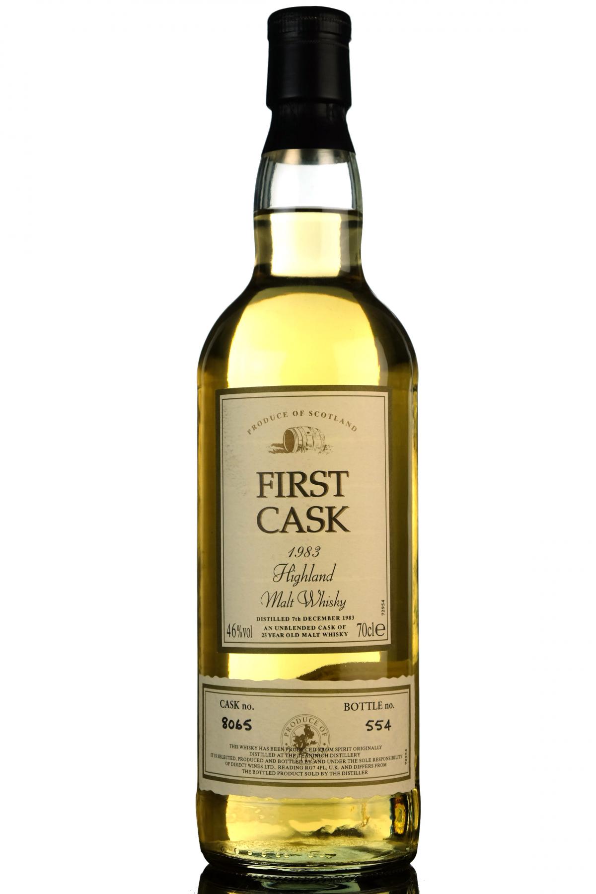 Teaninich 1983 - 23 Year Old - First Cask 8065