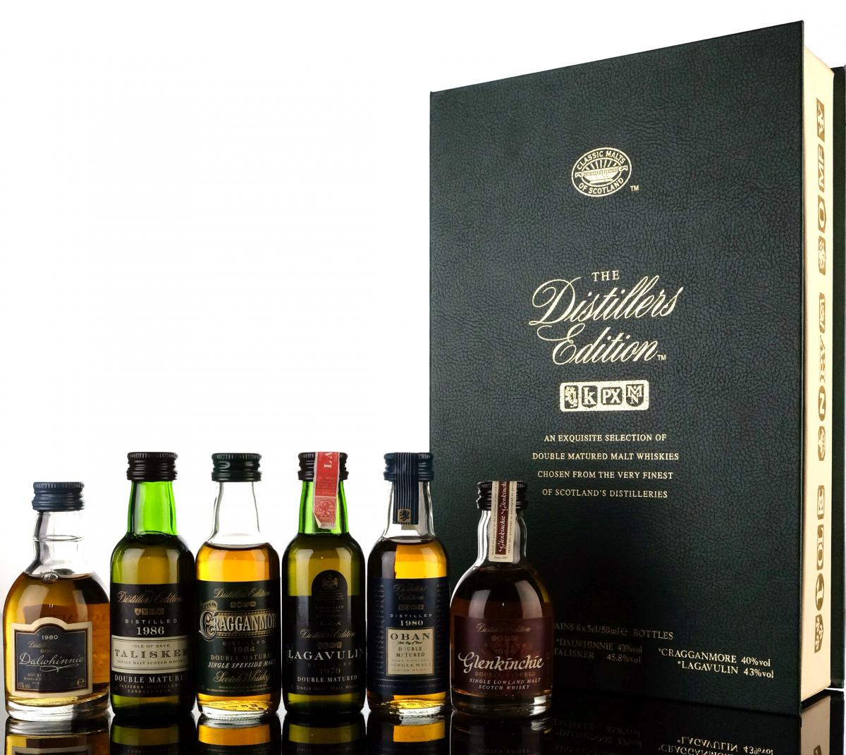 Classic Malts Distillers Edition - Miniature Set