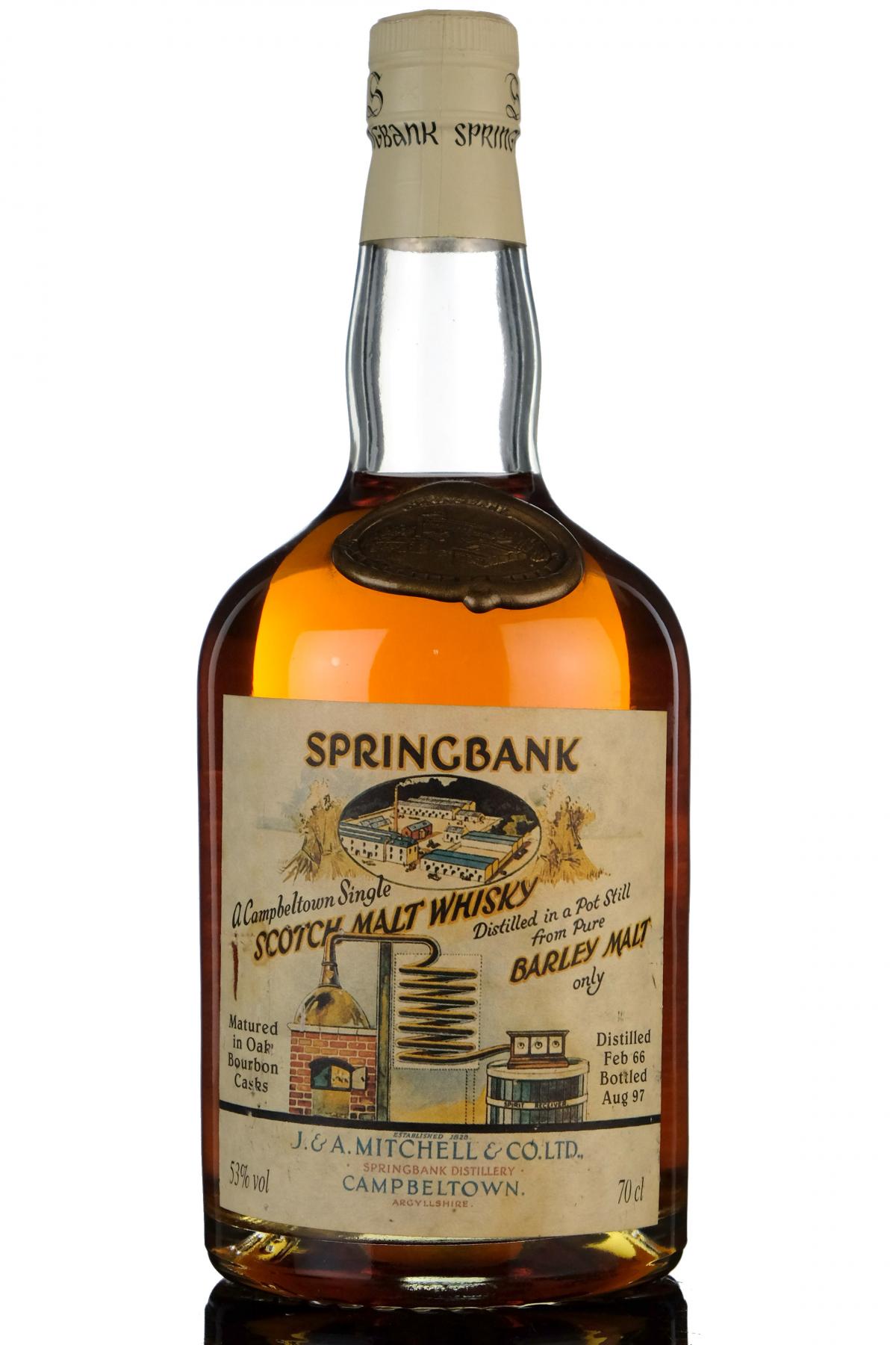 Springbank 1966-1997 - Local Barley - Single Cask 486