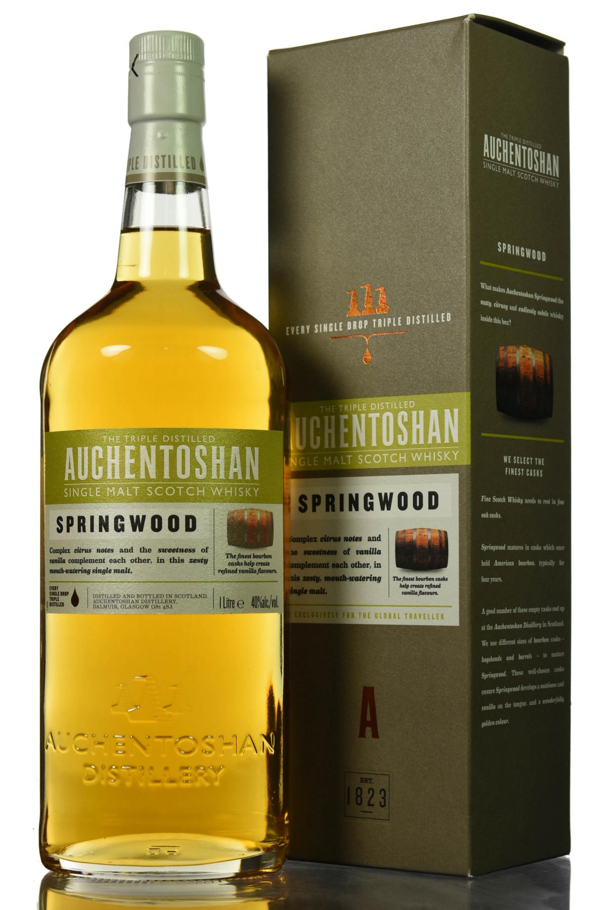 Auchentoshan Springwood - 1 Litre