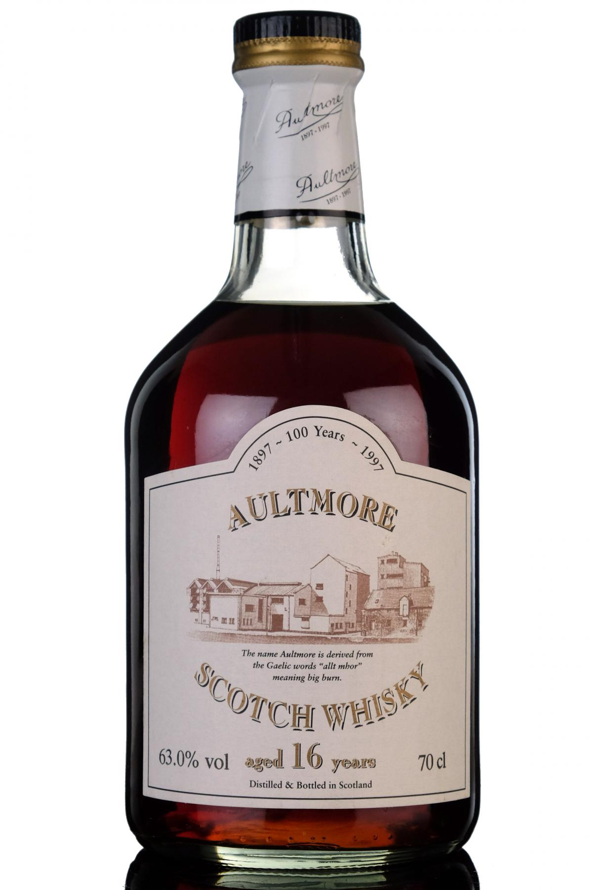 Aultmore 1981-1997 - 16 Year Old - Centenary Single Cask 2508
