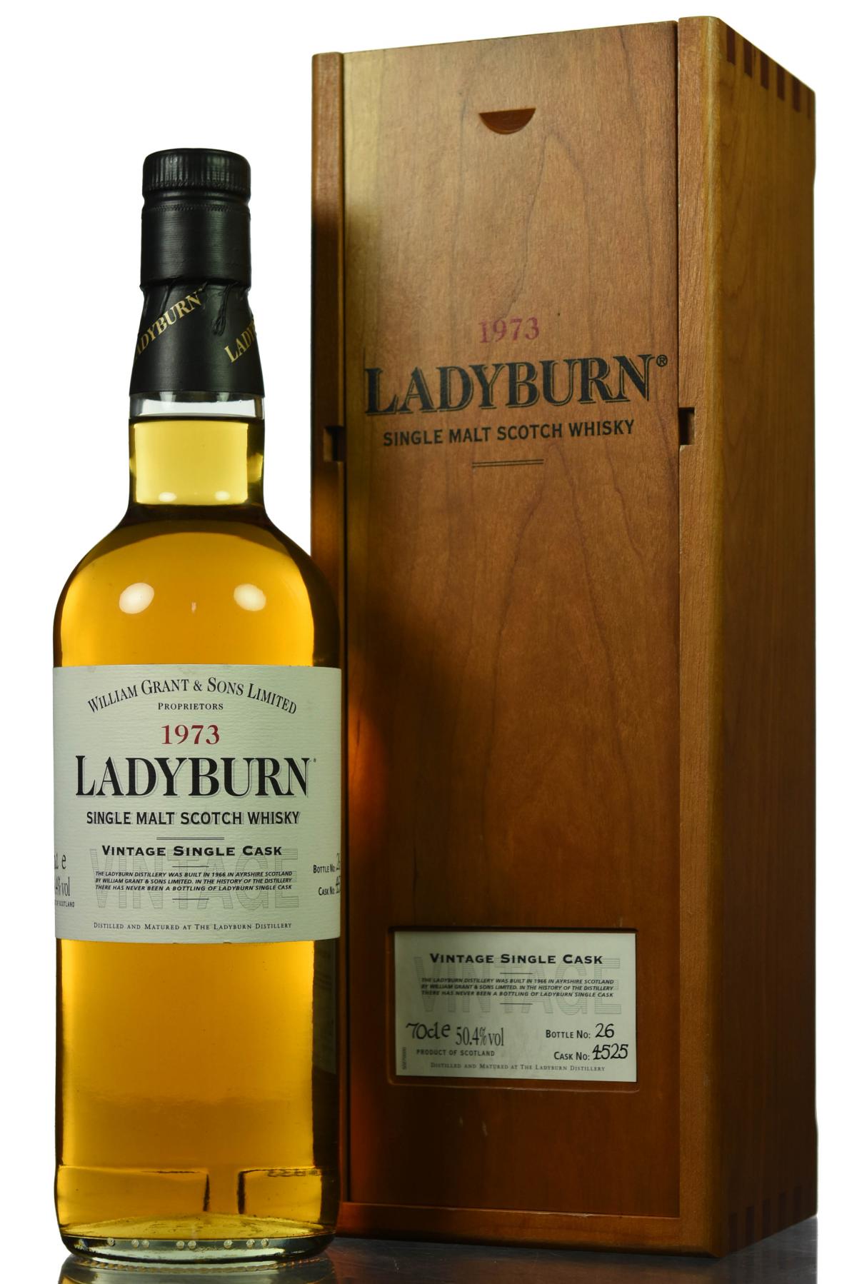 Ladyburn 1973-2000 - 27 Year Old - Cask 4525