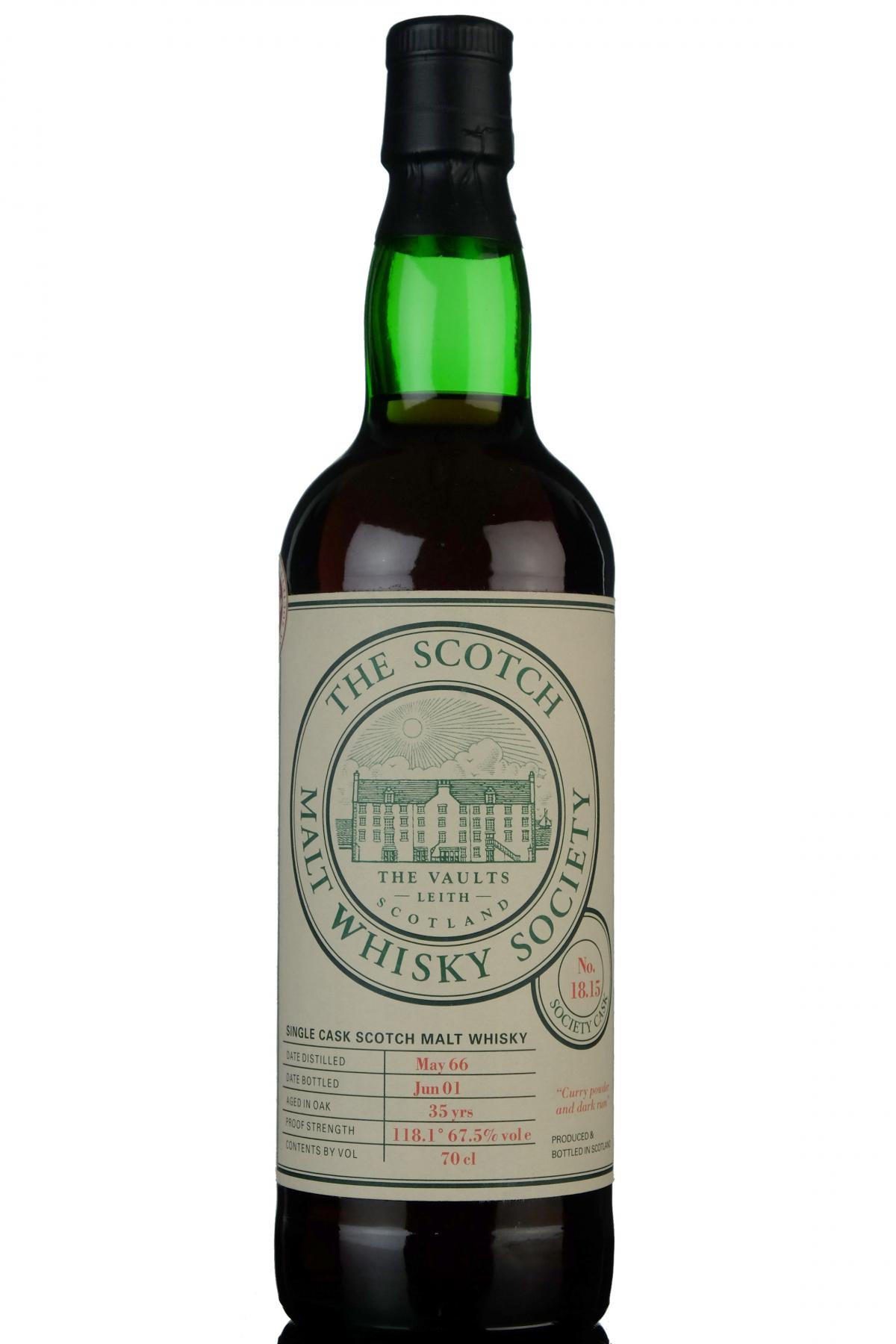 Inchgower 1966-2001 - 35 Year Old - SMWS 18.15