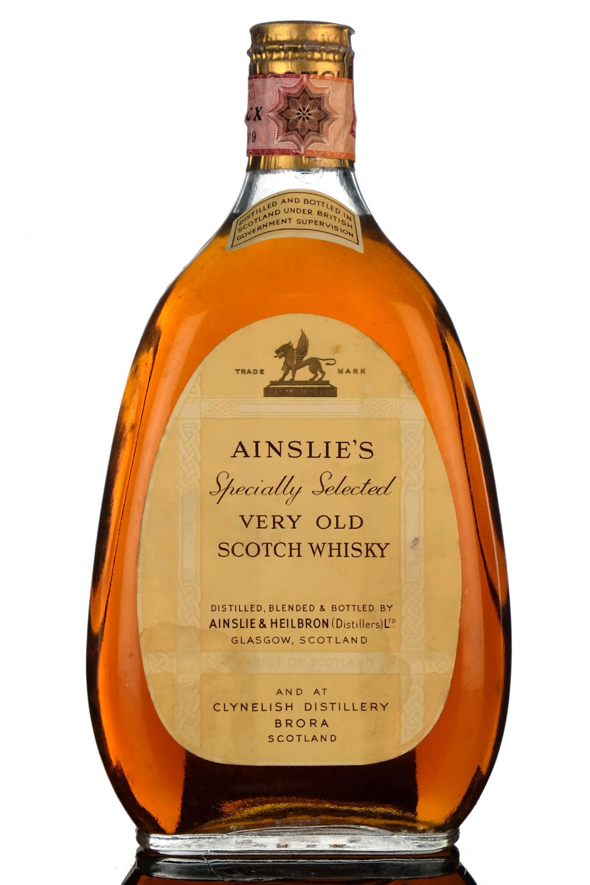 Ainslies Specially Selected - 1950s