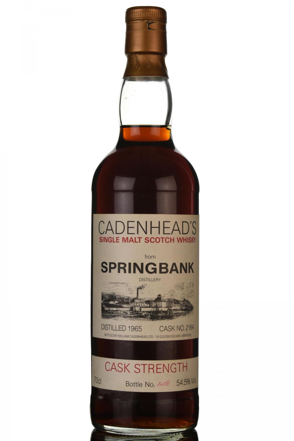 Springbank 1965 - Cadenheads Cask Strength 2164