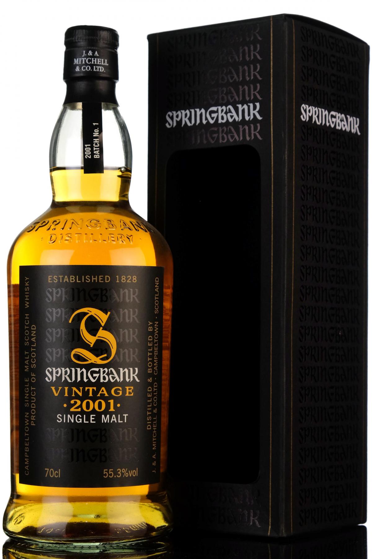 Springbank 2001-2009 - Batch 1