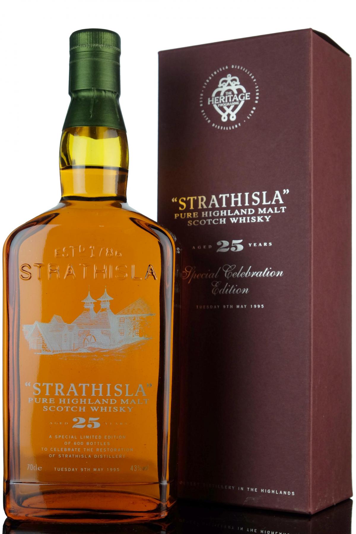 Strathisla 25 Year Old - Distillery Restoration 1995