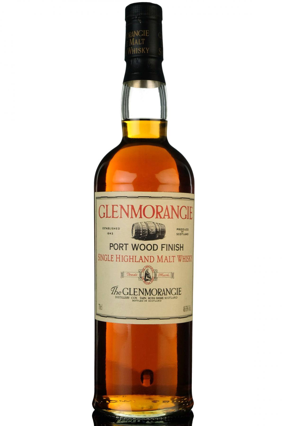 Glenmorangie Port Wood Finish - 1990s - First Release