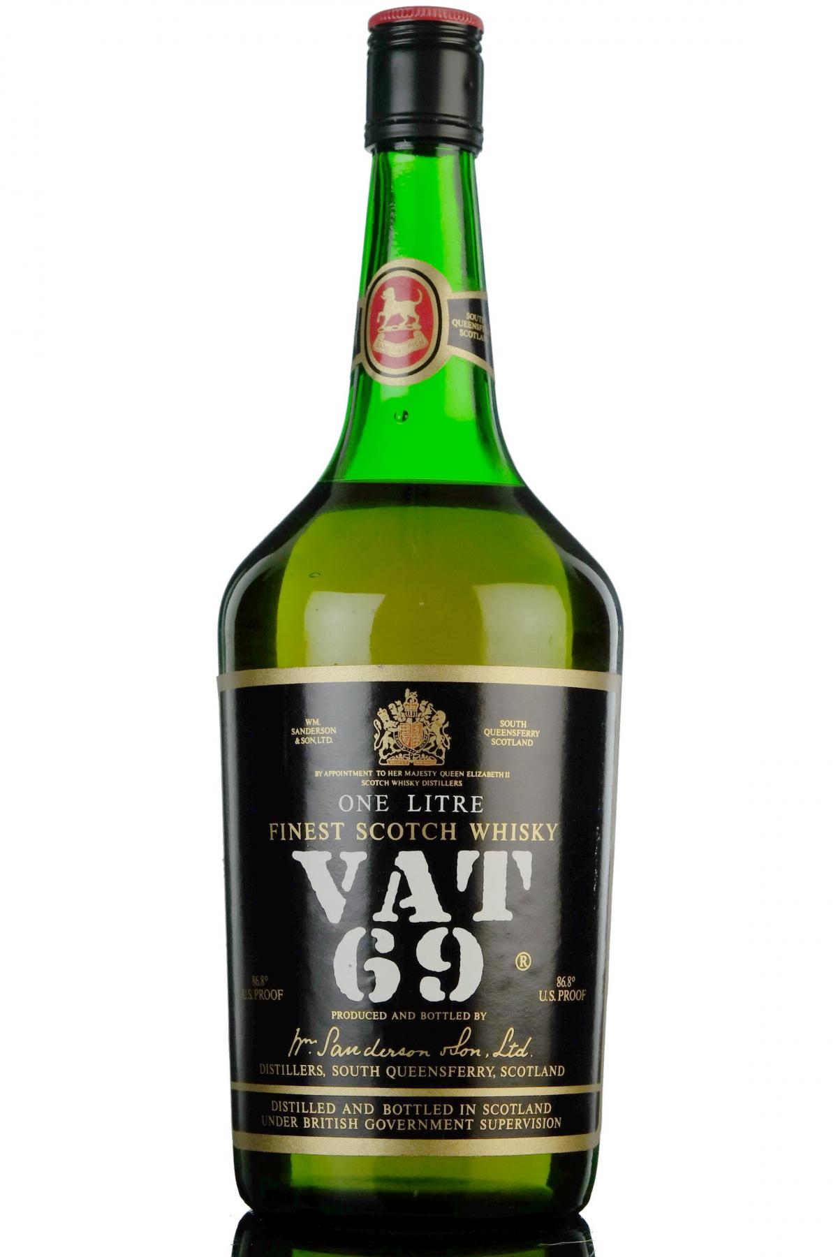 VAT 69 - 1980s - 1 Litre