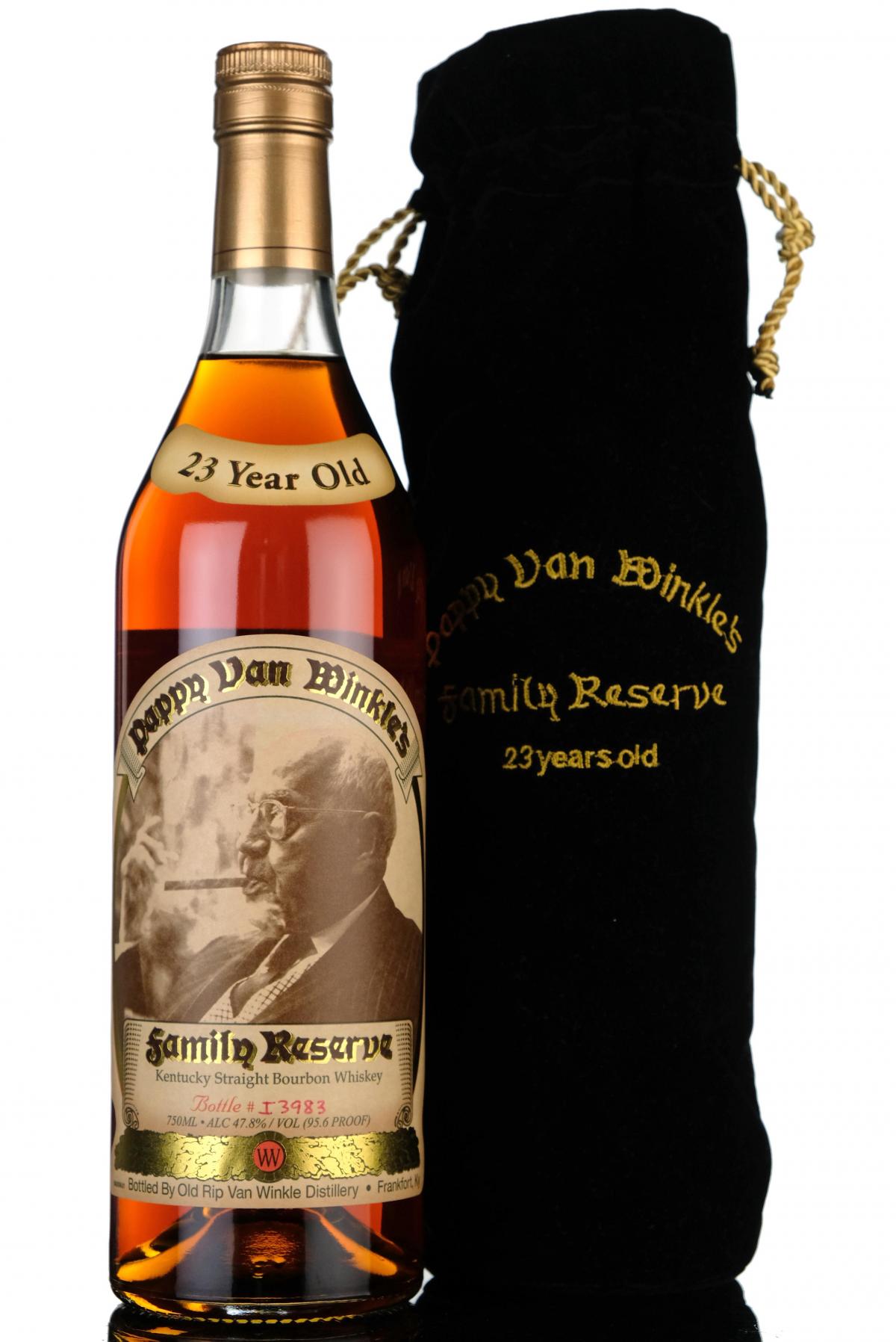 Pappy Van Winkles Family Reserve - 23 Year Old - Kentucky Straight Bourbon Whiskey