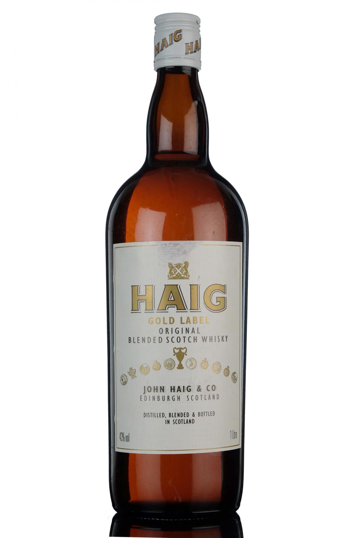 Haig Gold Label - 1980s - 1 Litre