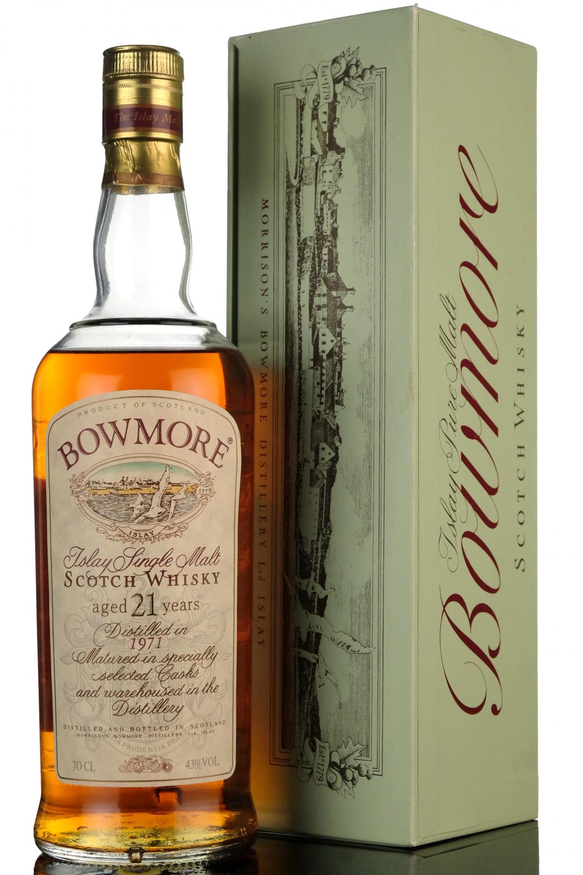 Bowmore 1971 - 21 Year Old