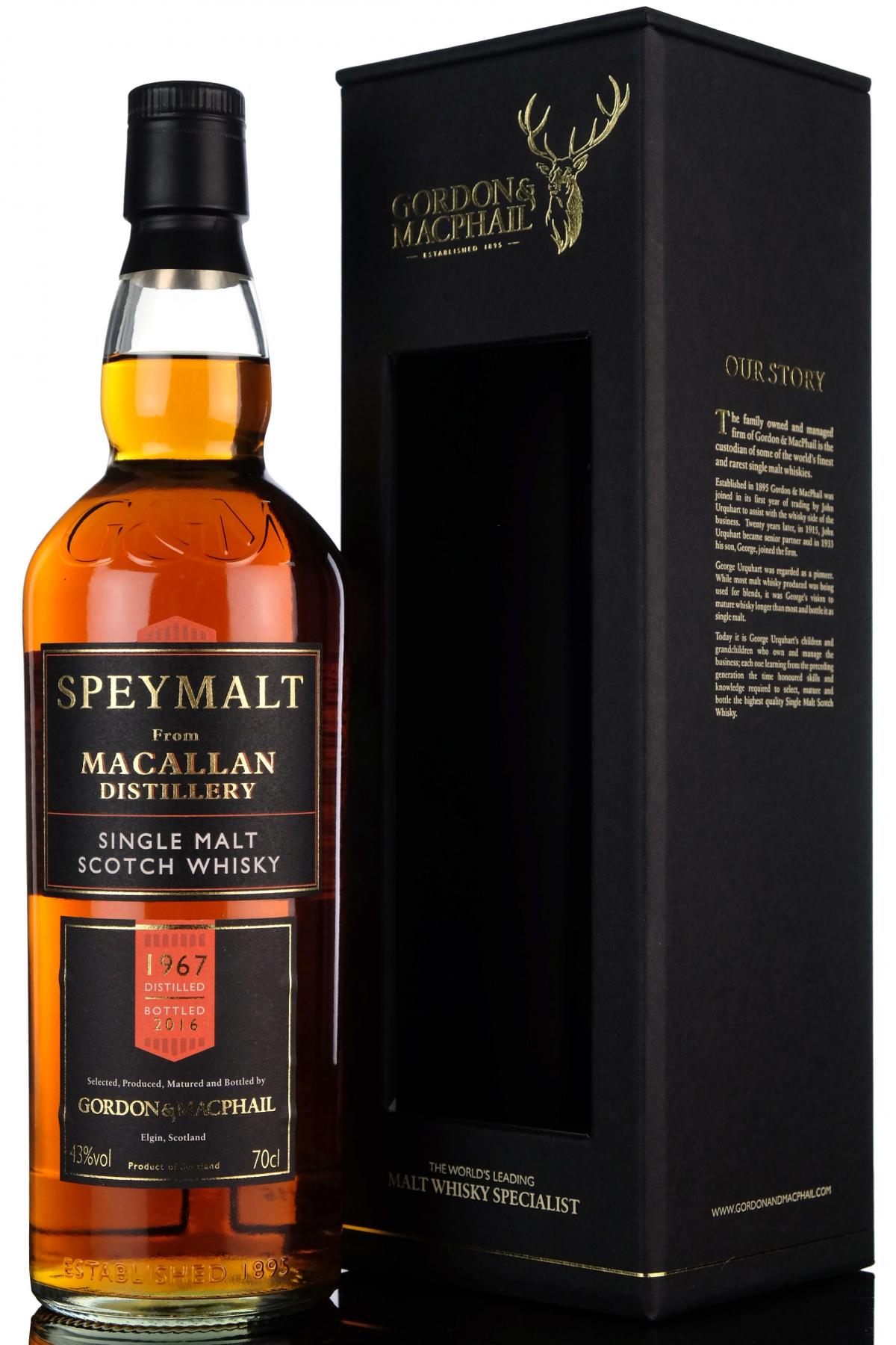 Macallan 1967-2016 - Speymalt