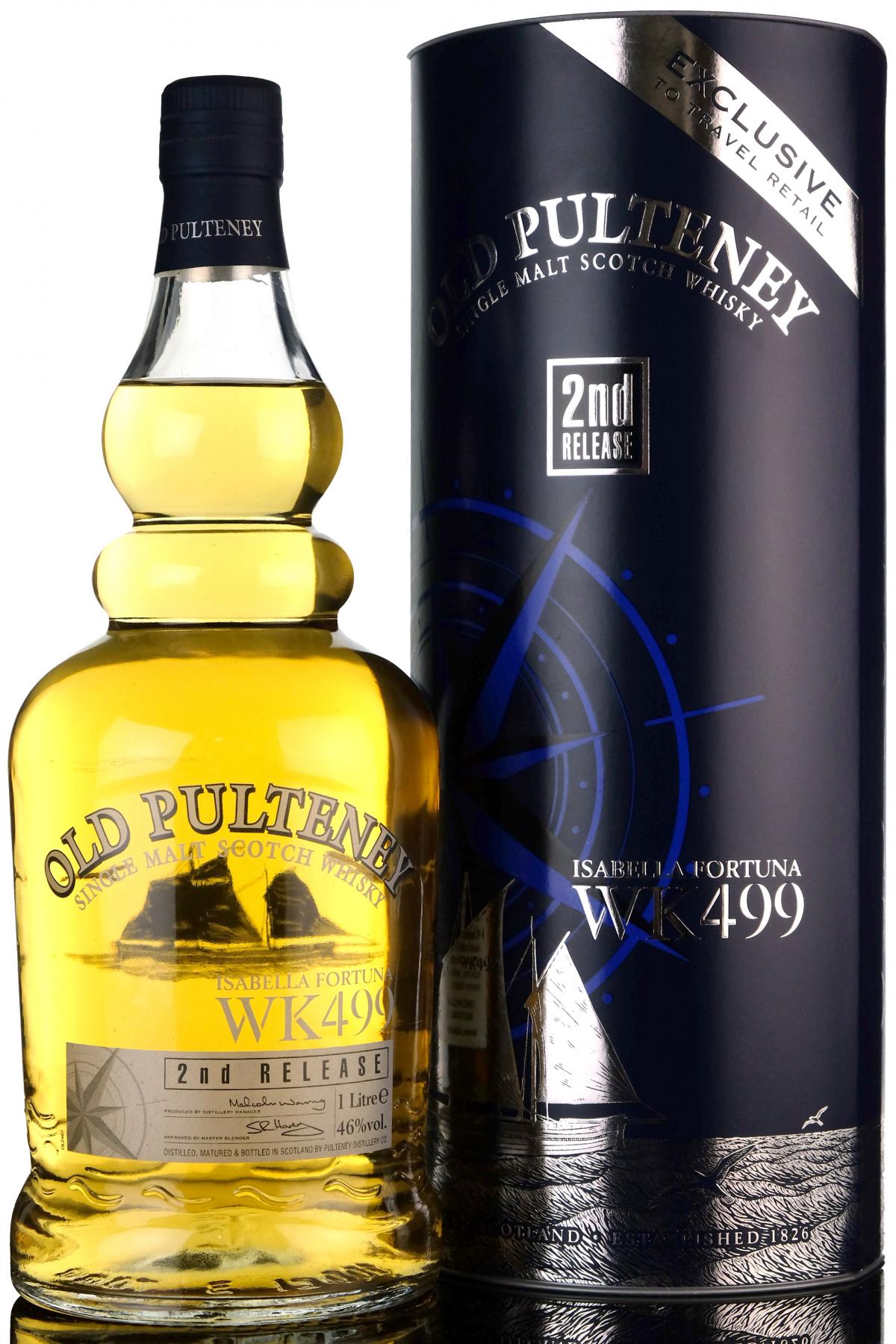 Old Pulteney Isabella Fortuna - 2nd Release WK499 - 1 Litre