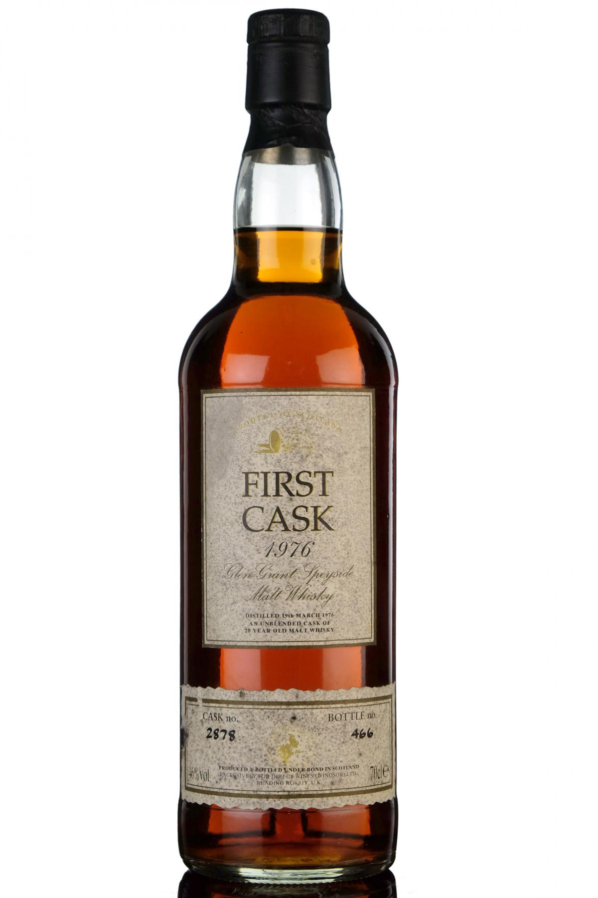 Glen Grant 1976 - 20 Year Old - First Cask 2878