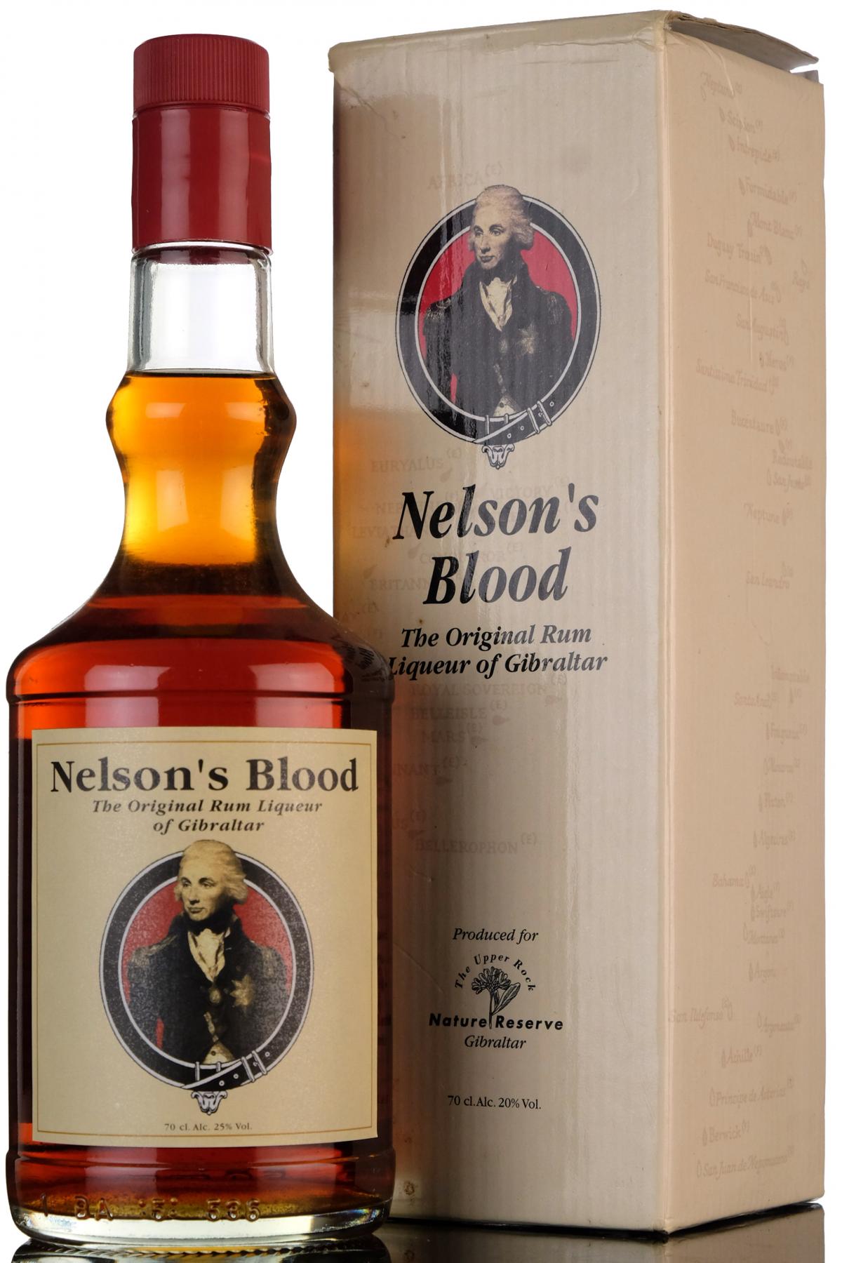 Nelsons Blood Rum Liqueur