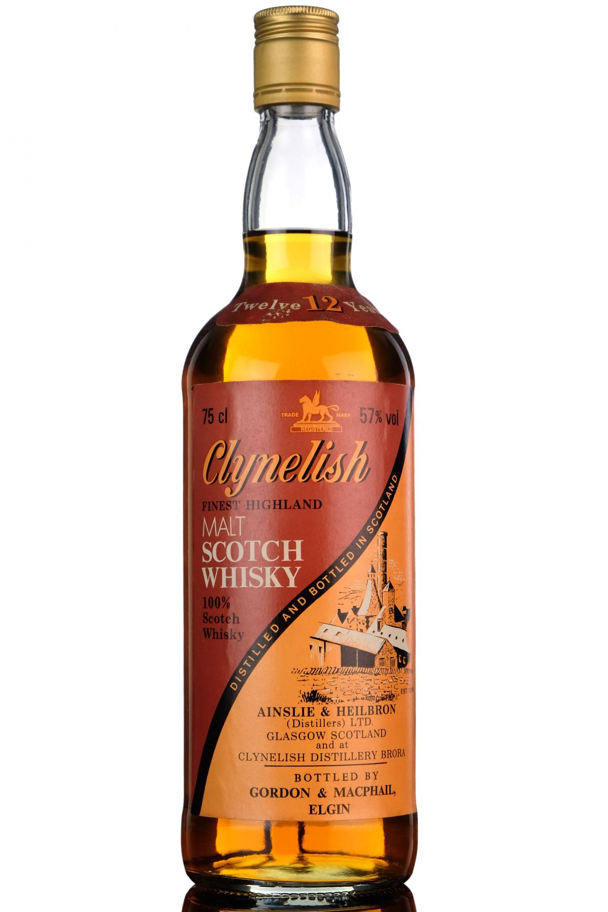 Clynelish 12 Year Old - 100 Proof - 1980s