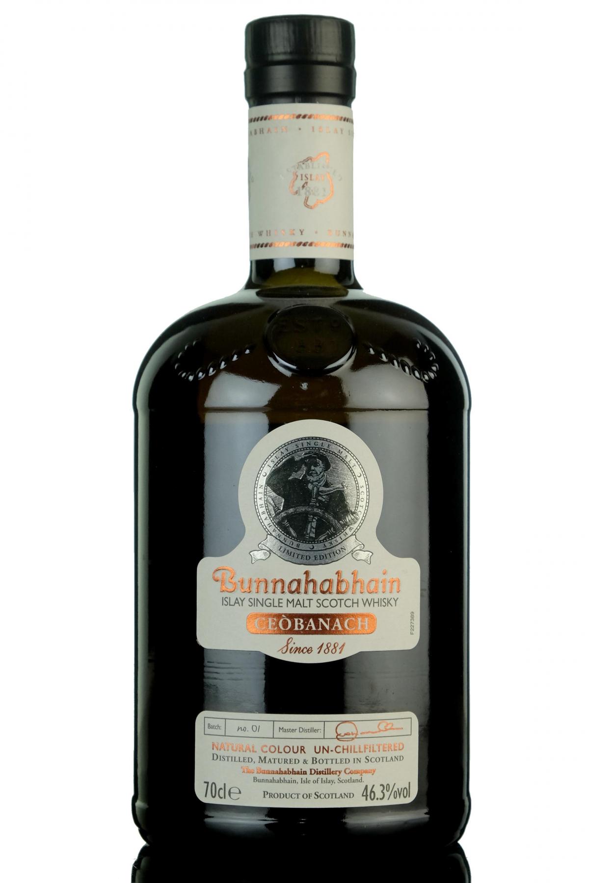 Bunnahabhain Ceobanach