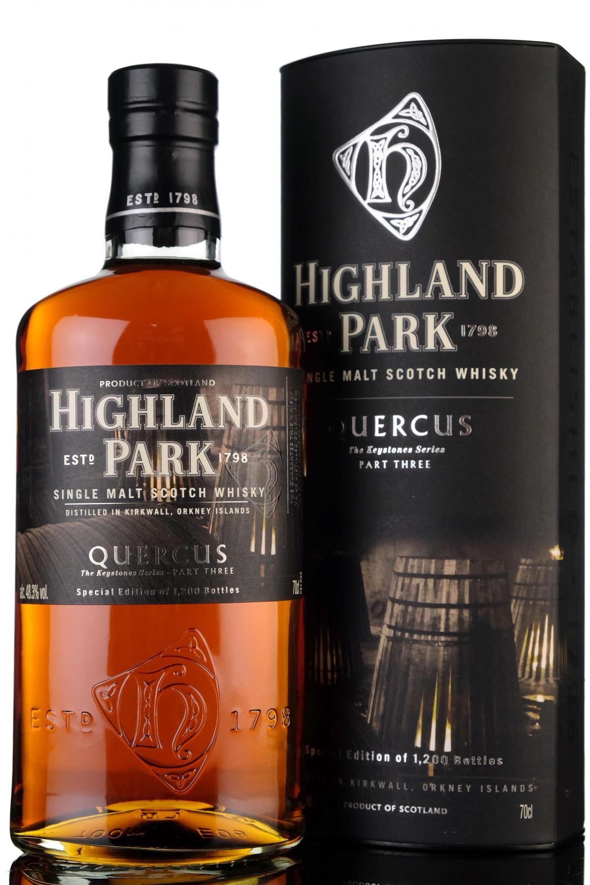 Highland Park Quercus - Keystones Series Part Three