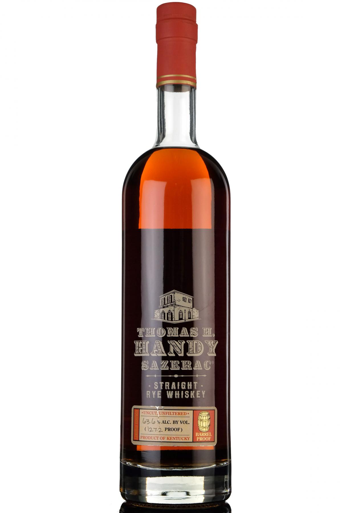 Thomas H Handy Sazerac - 2017 Release - Straight Rye Whiskey