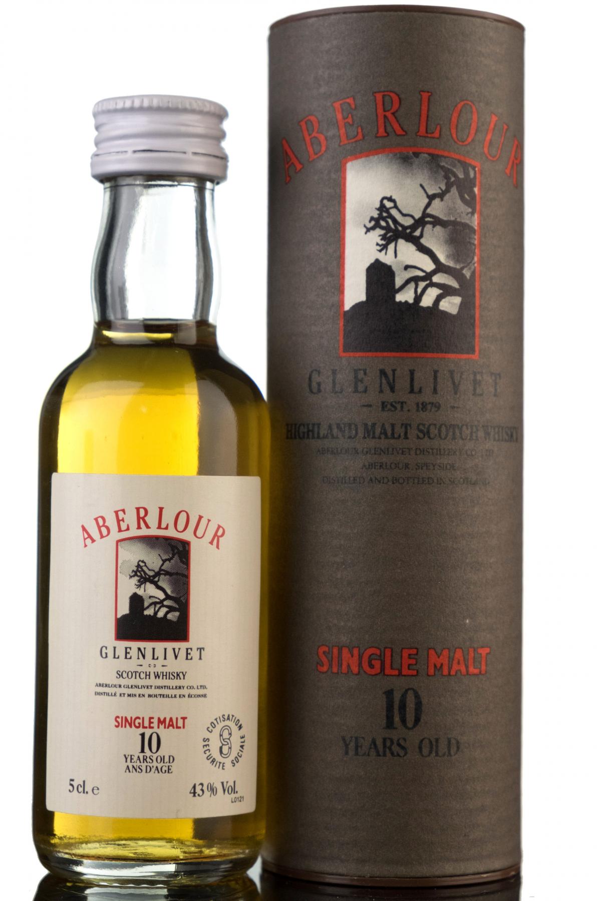 Aberlour 10 Year Old Miniature - Circa 1990