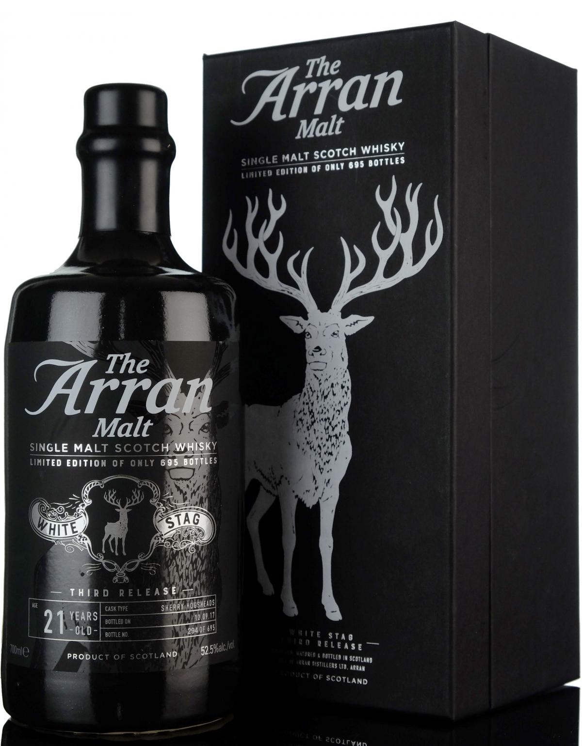 Arran 21 Year Old - White Stag - Third Release