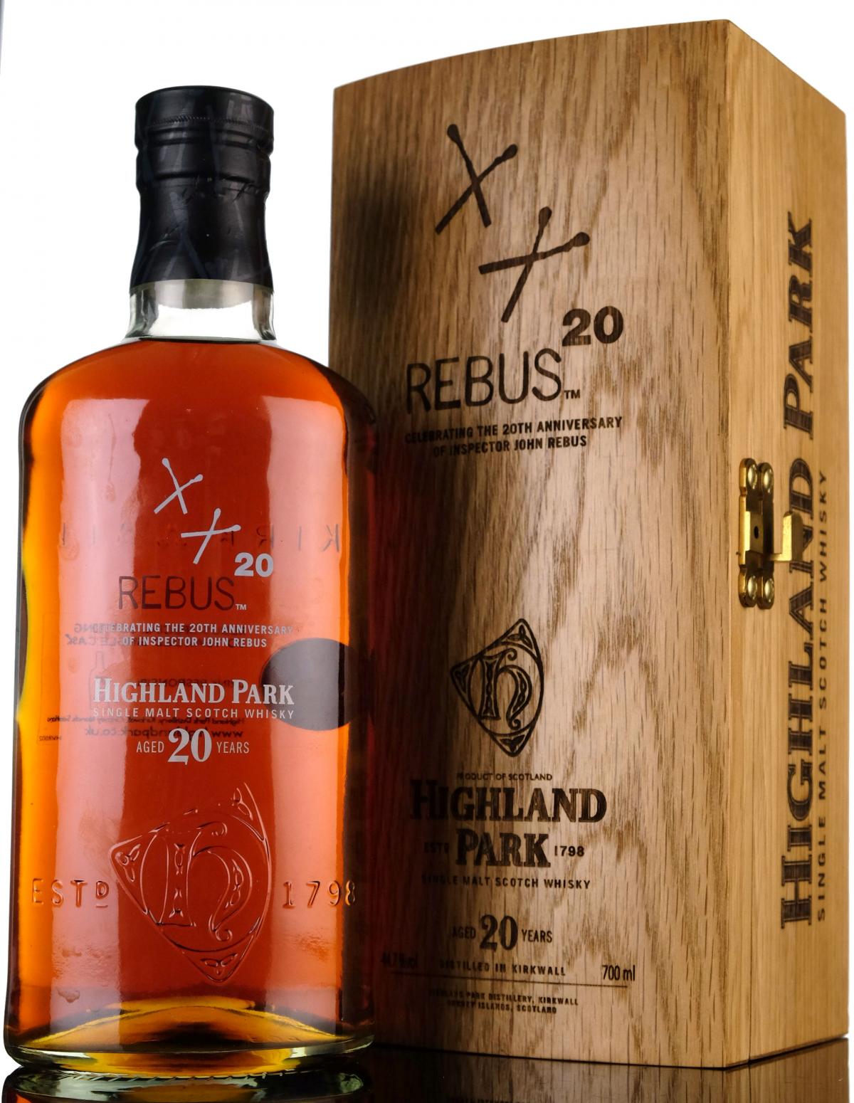 Highland Park 20 Year Old - Single Cask - Rebus 20th Anniversary