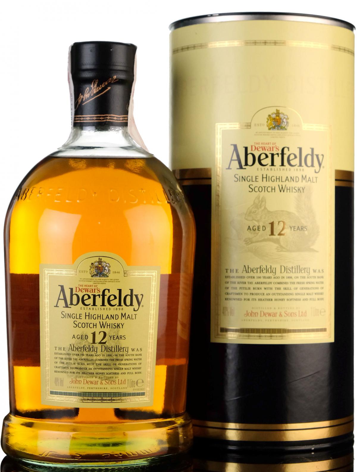 Aberfeldy 12 Year Old - 1 Litre