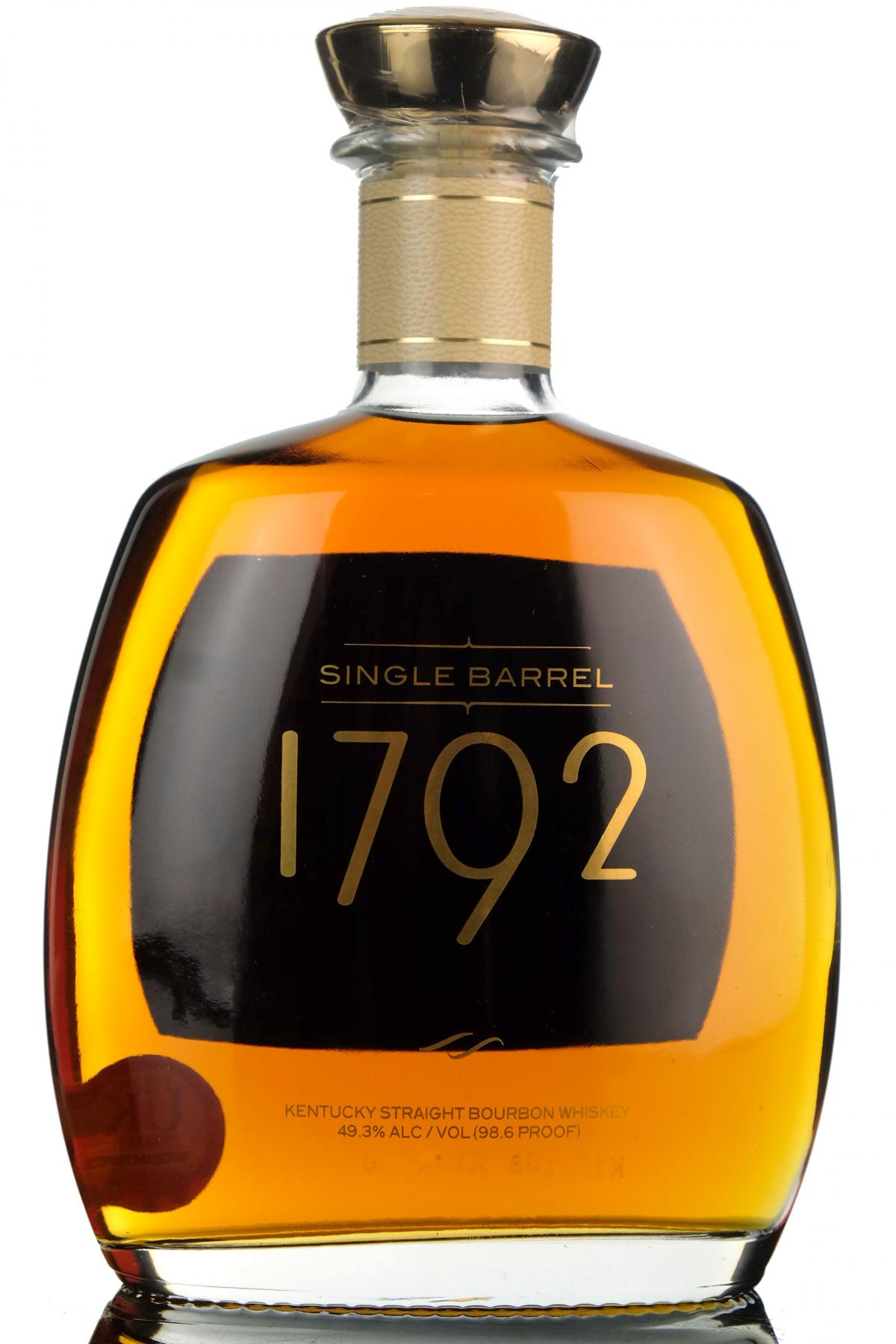 1792 Single Barrel Bourbon - 49.3%