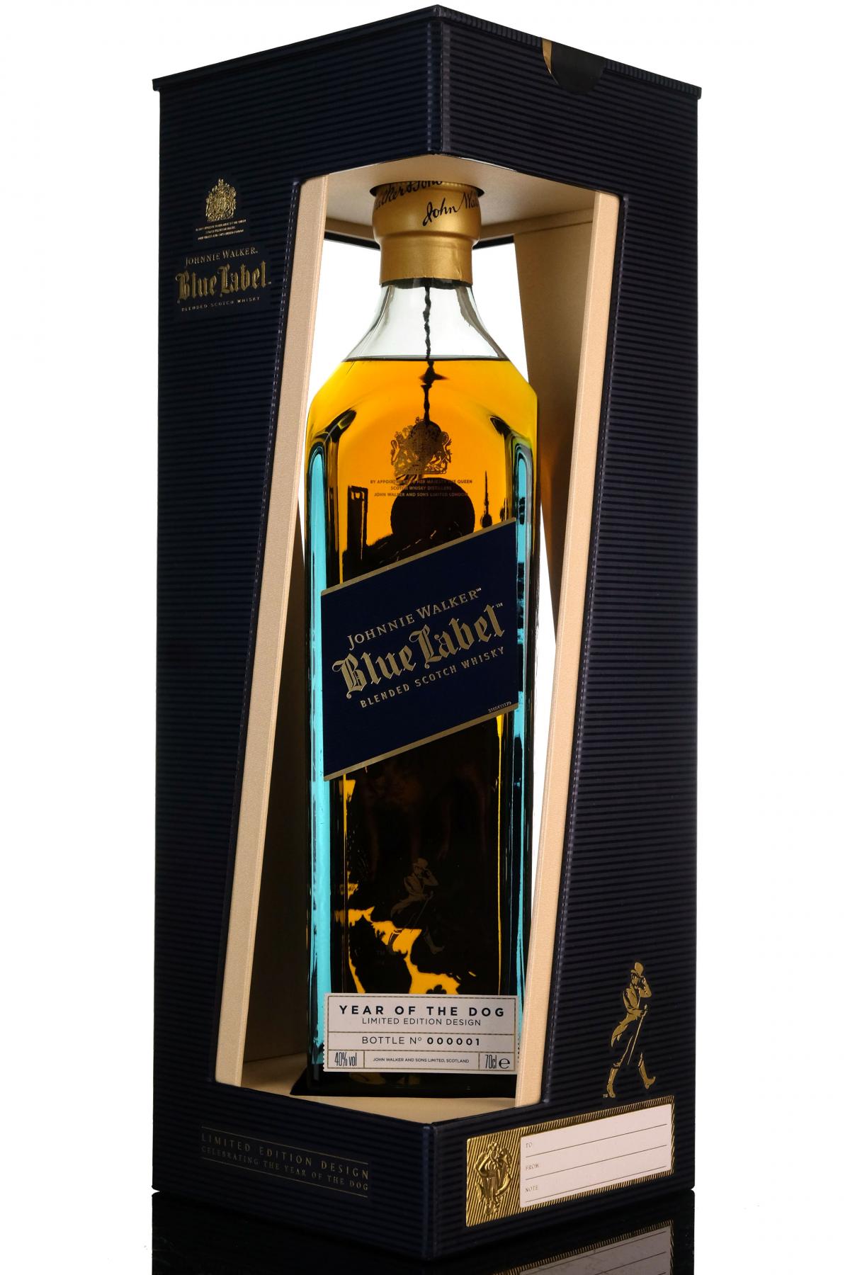 Johnnie Walker Blue Label - The Year Of The Dog - Bottle No1