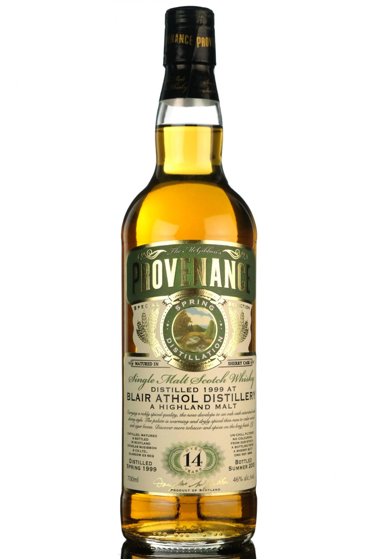 Blair Athol 1999-2013 - 14 Year Old - Provenance