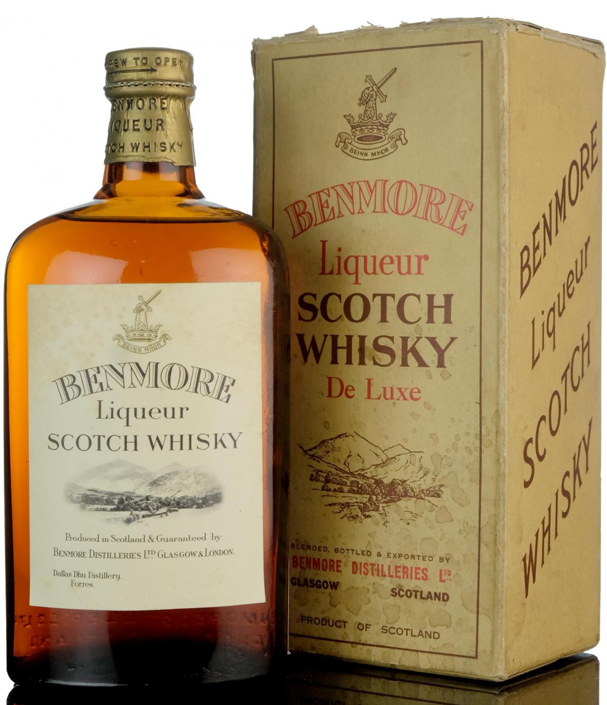 Benmore Liqueur Scotch Whisky - Dallas Dhu Distillery