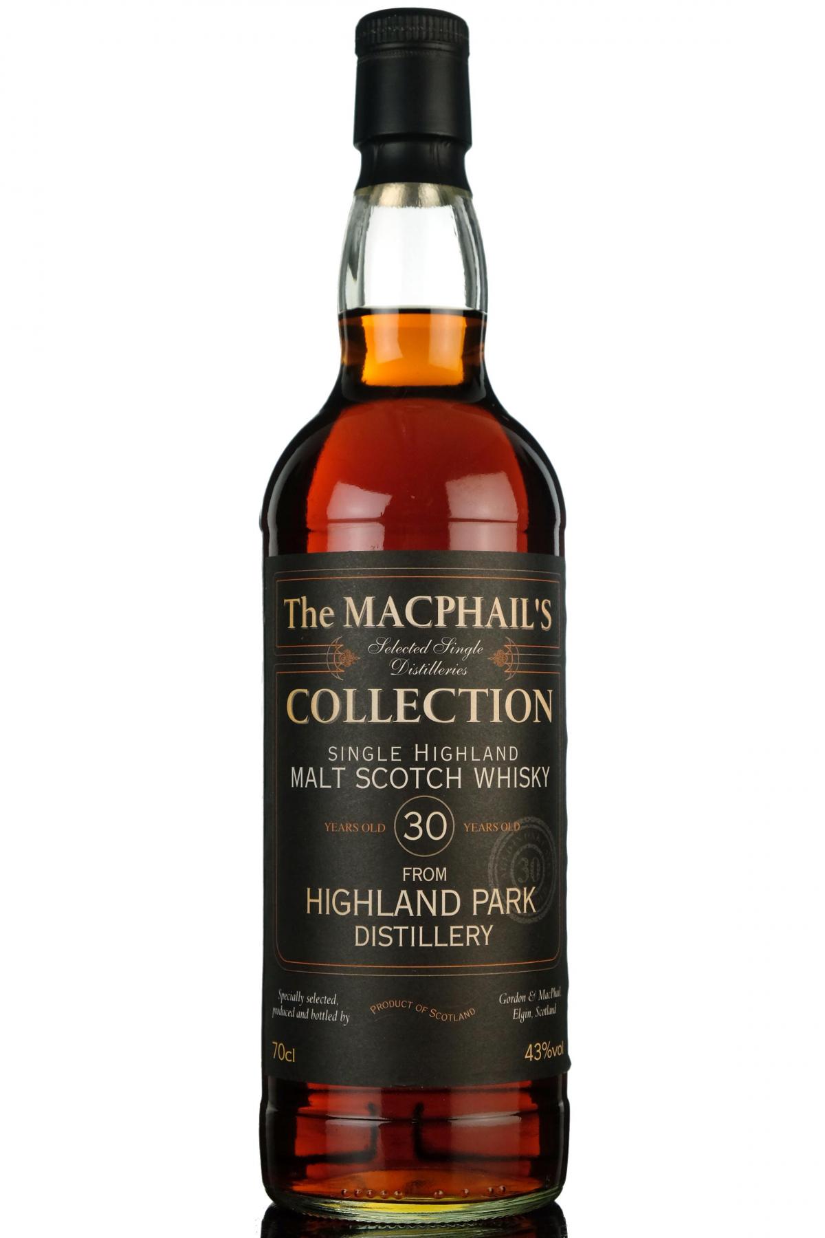 Highland Park 30 Year Old - MacPhails Collection