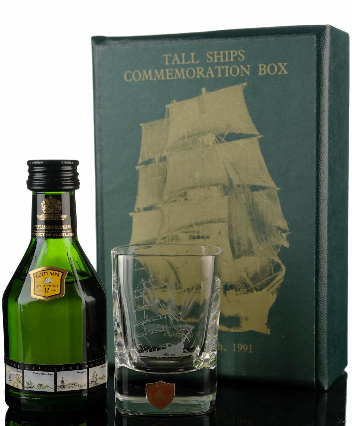 Cutty Sark 12 Year Old - Miniature Presentation Set