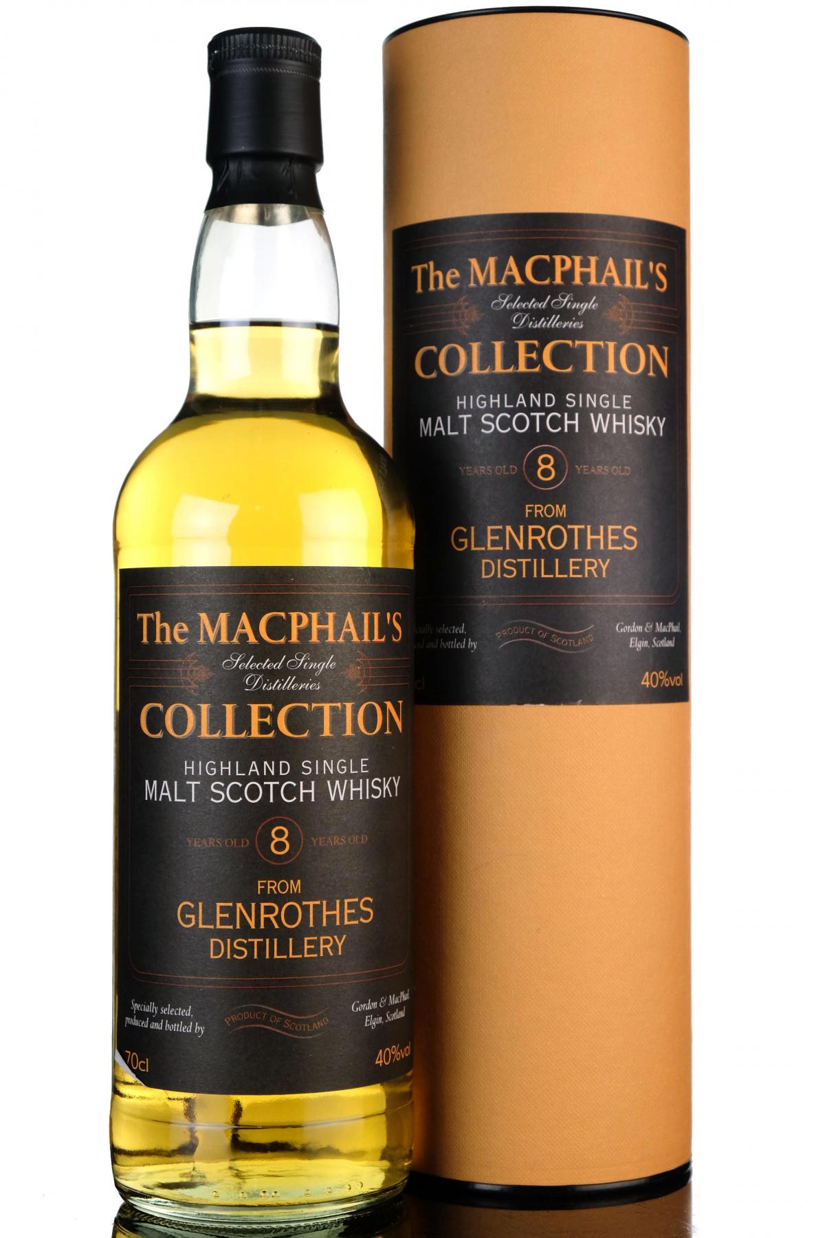 Glenrothes 8 Year Old - MacPhails Collection