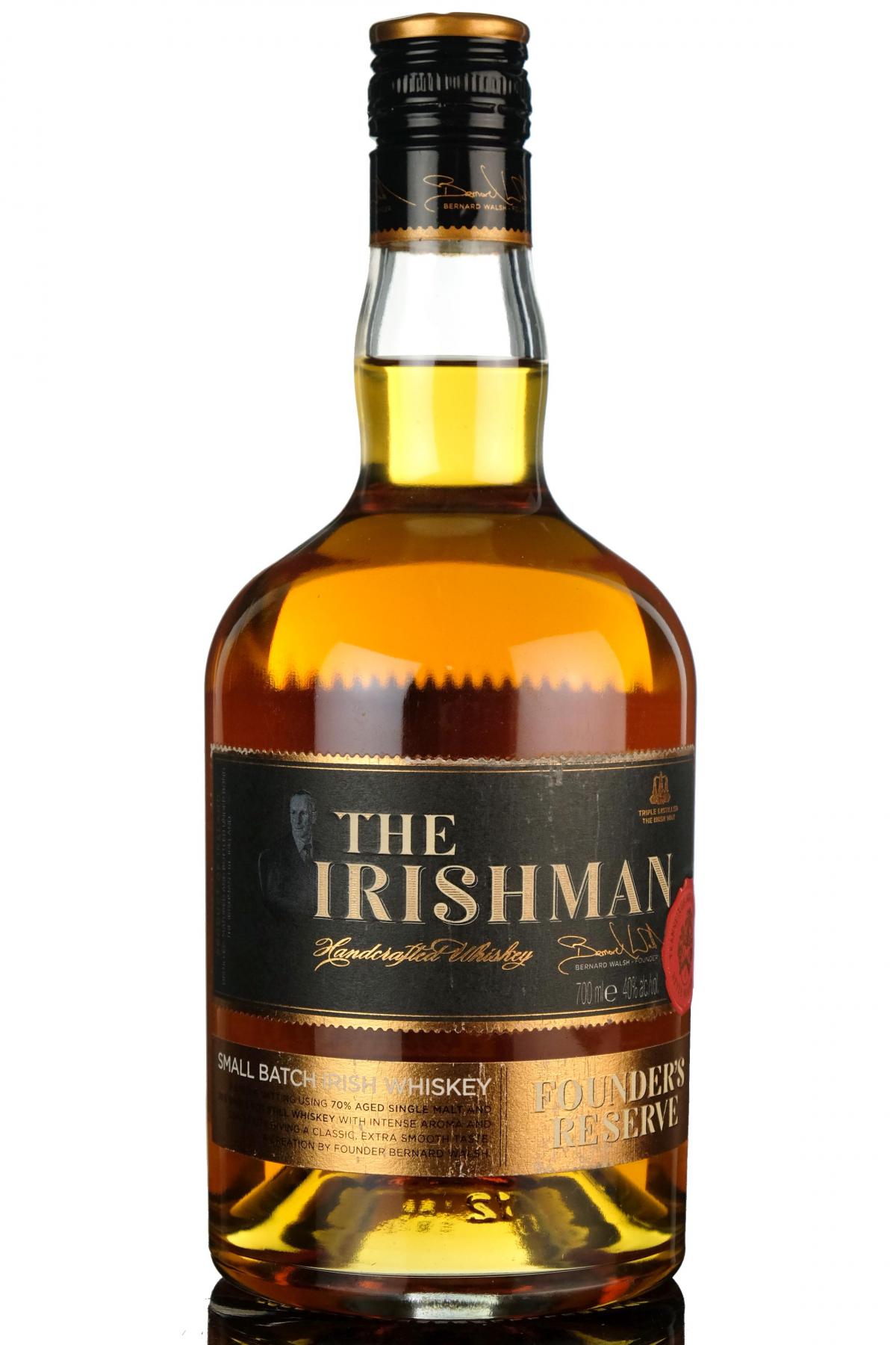 The Irishman Founders Reserve - Irish Whiskey