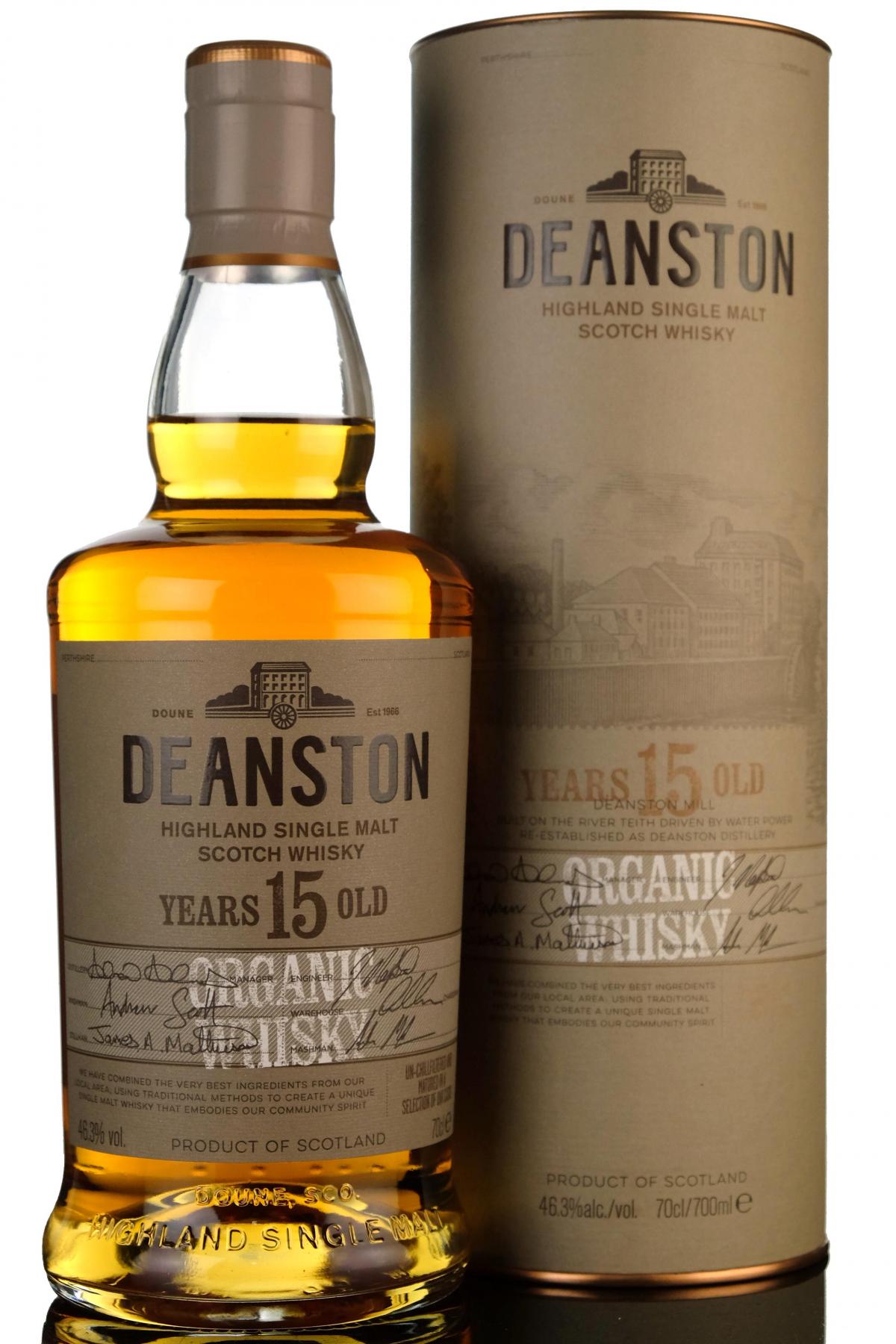 Deanston 15 Year Old