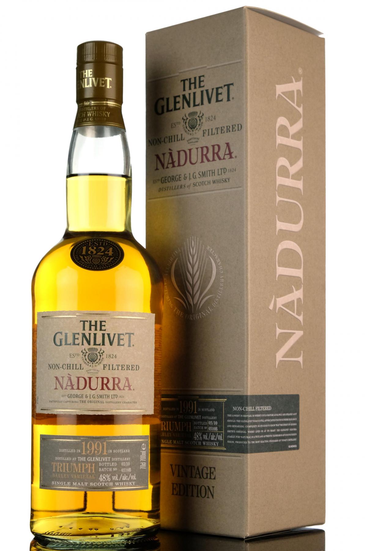 Glenlivet 1991-2010 - Nadurra