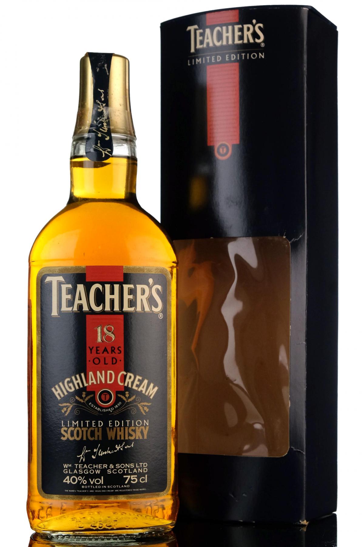 Teachers 18 Year Old - Limited Edition - 1980s