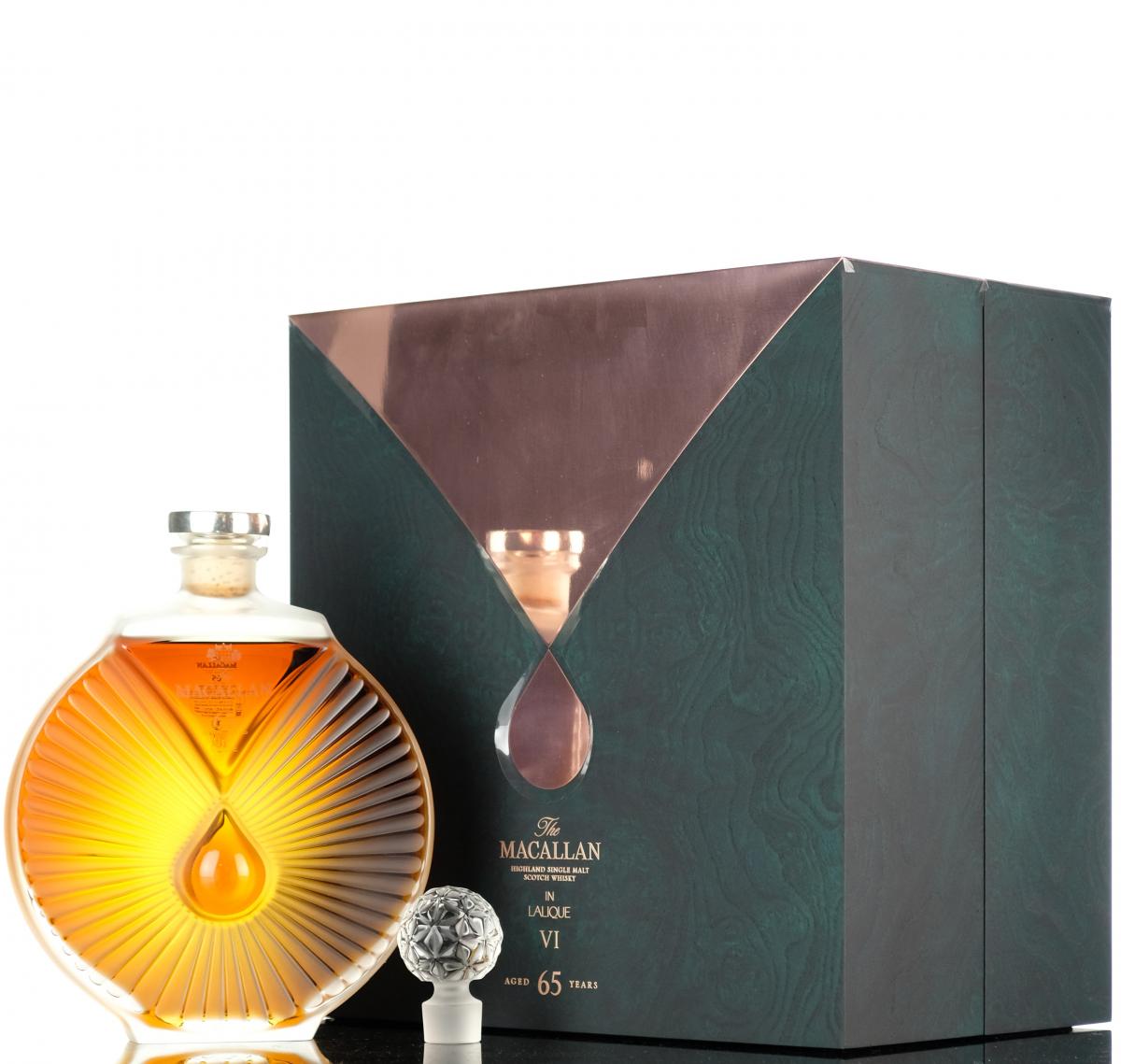 Macallan 65 Year Old - Lalique Decanter